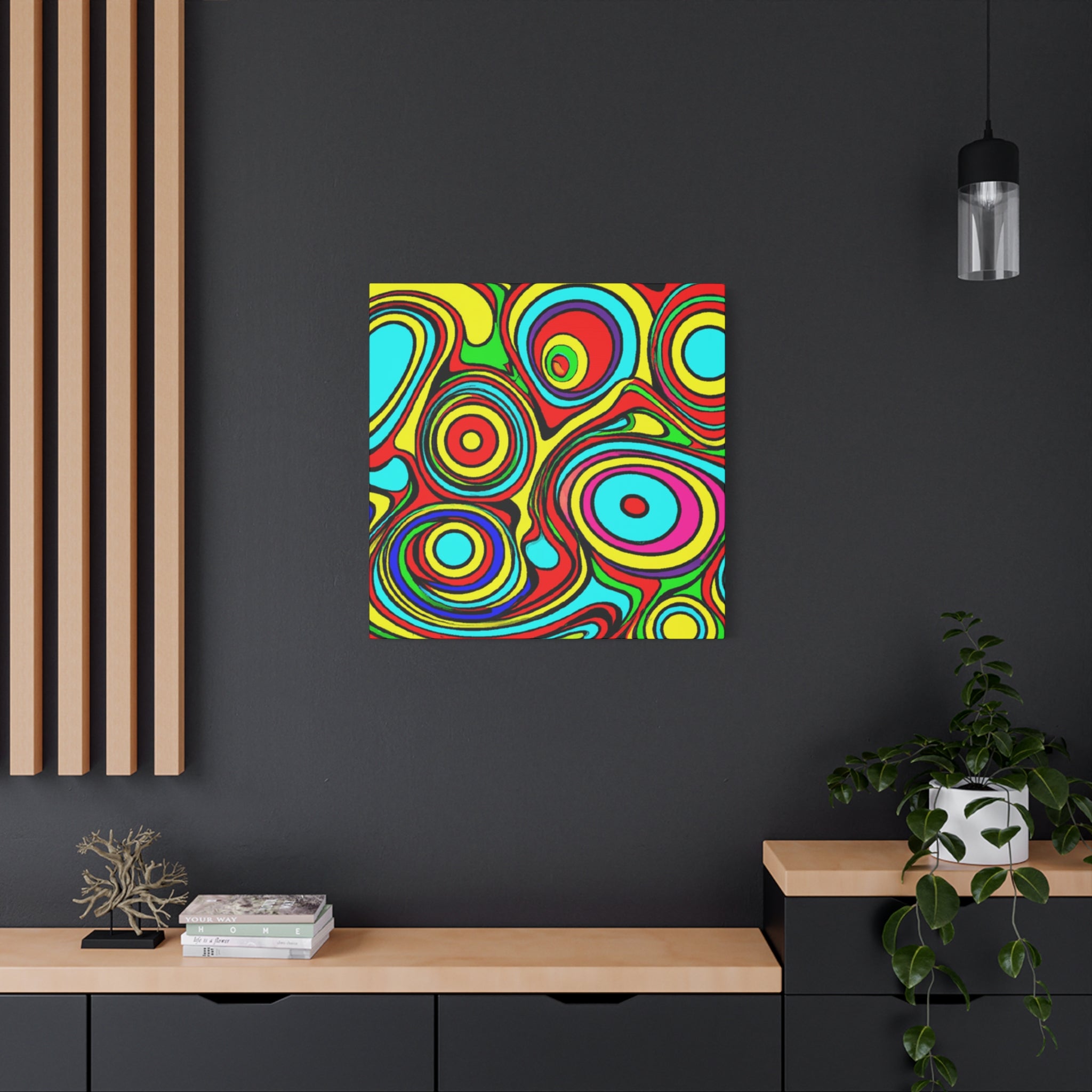 Luna Kaleidoscope - Canvas