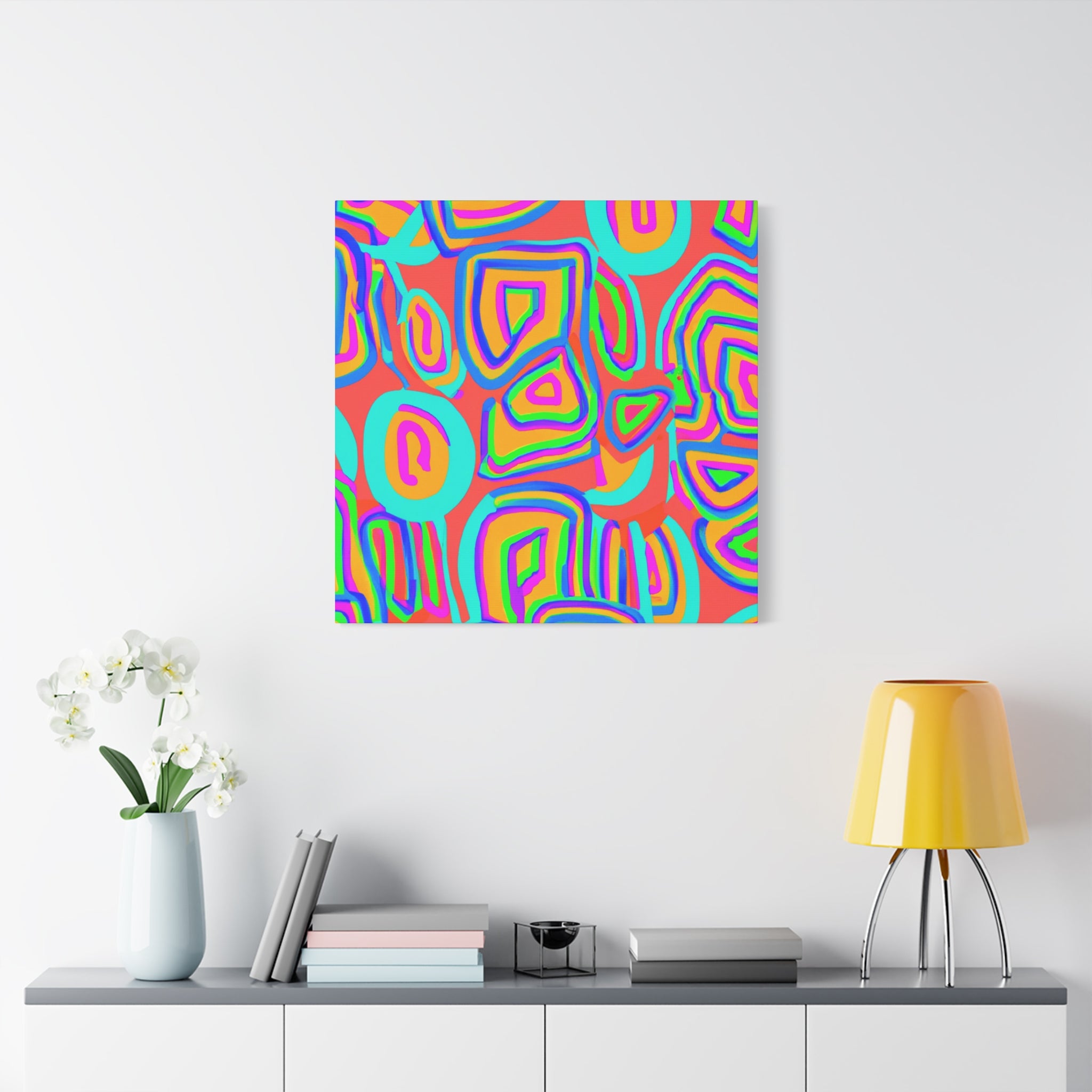 Groovy Kaleidoscope - Canvas