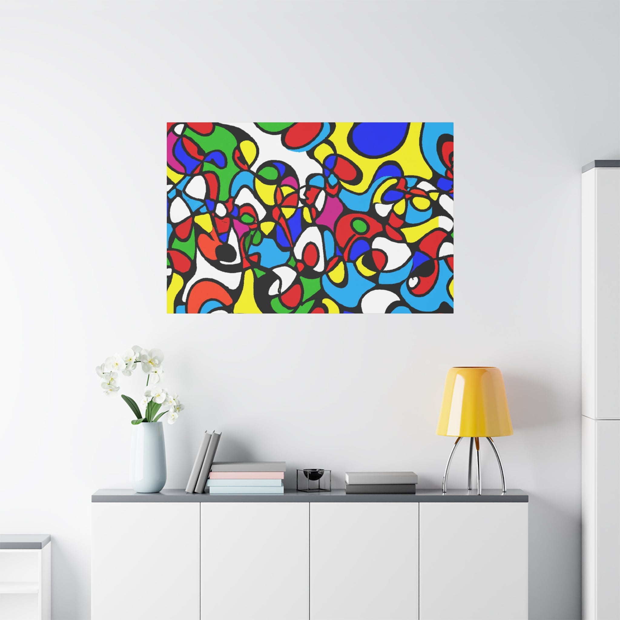 Groovy Kaleidoscope - Canvas