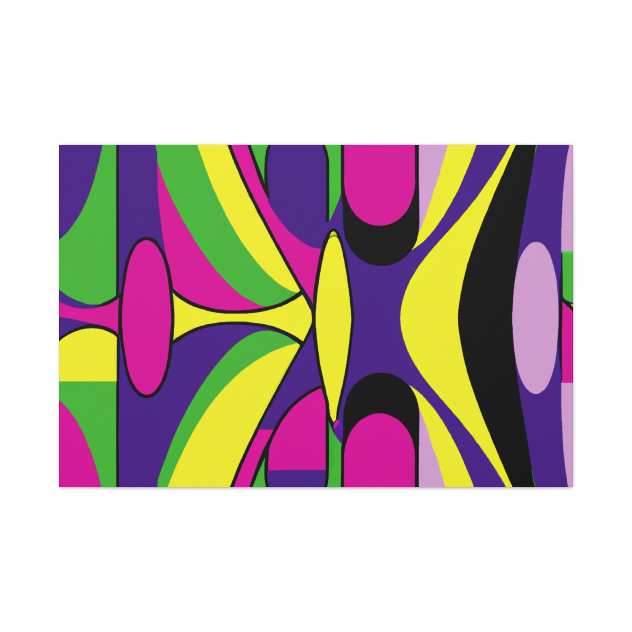 Groovy Kaleidoscope - Canvas
