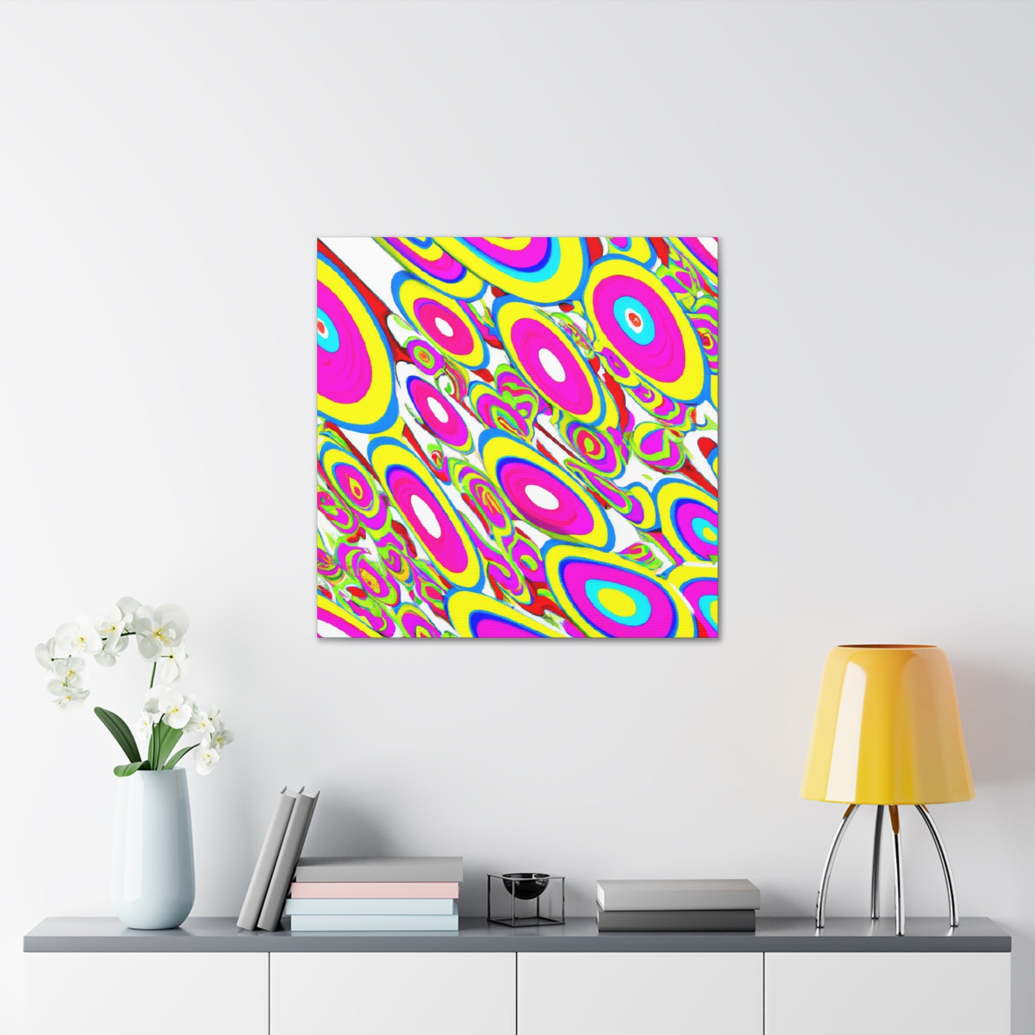 Groovy Kaleidoscope - Canvas