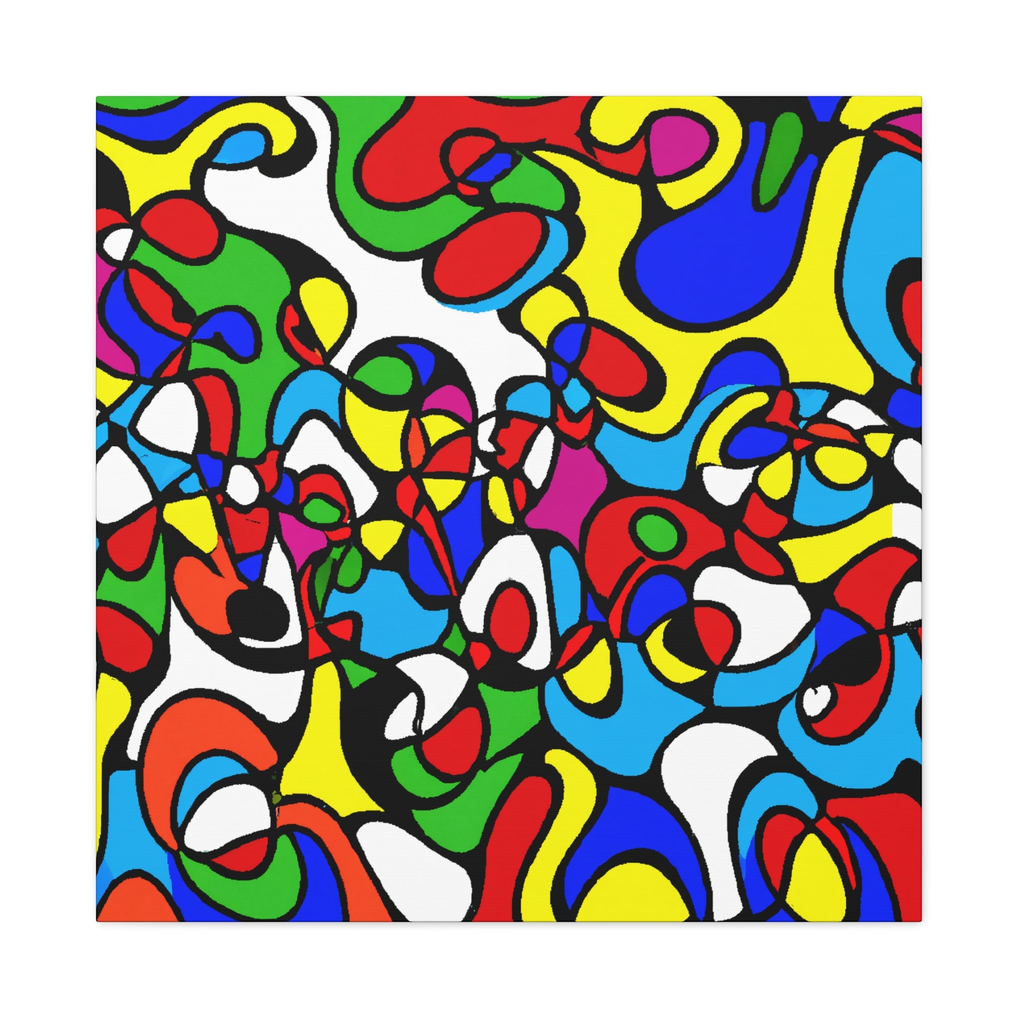 Groovy Kaleidoscope - Canvas