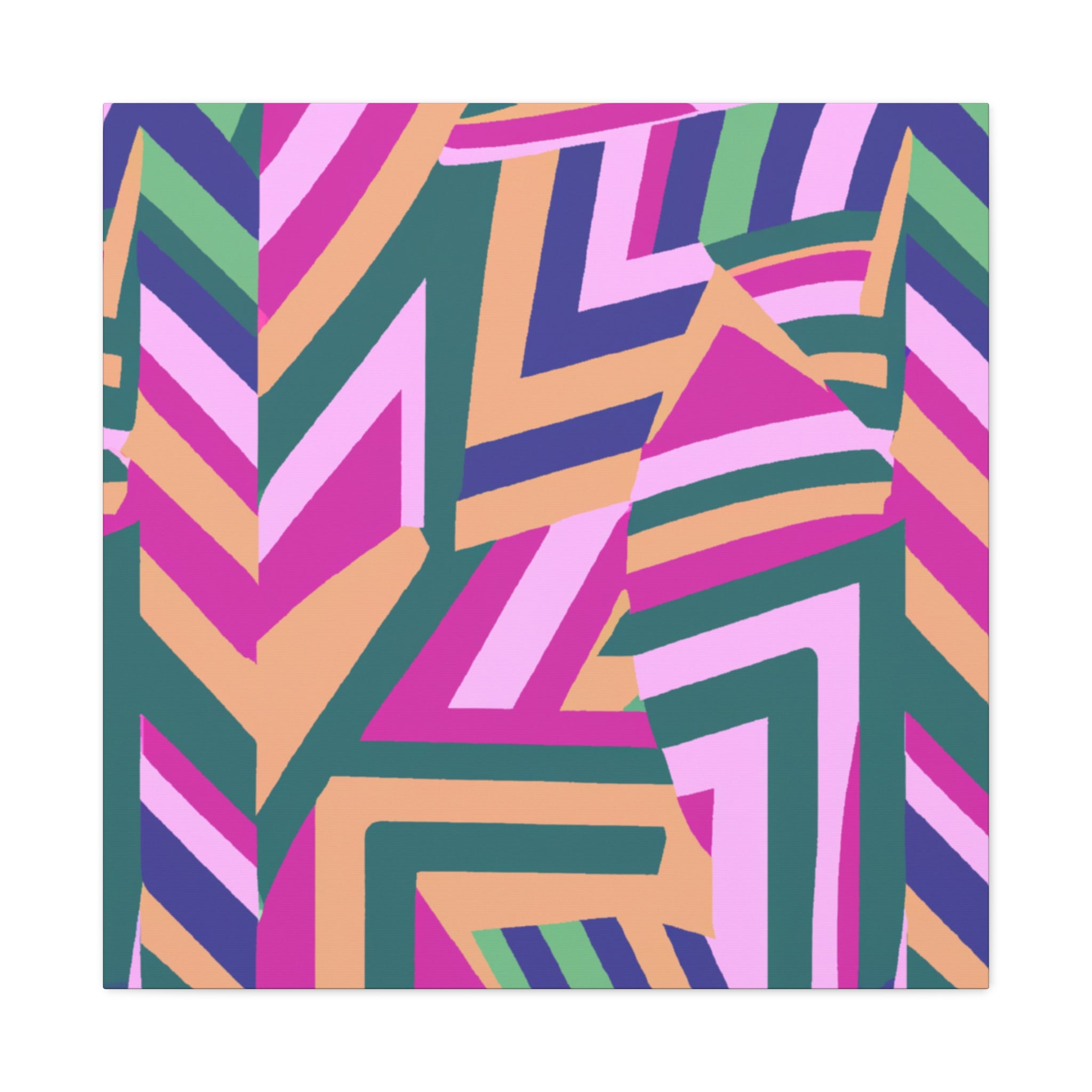 Groovy Kaleidoscope - Canvas
