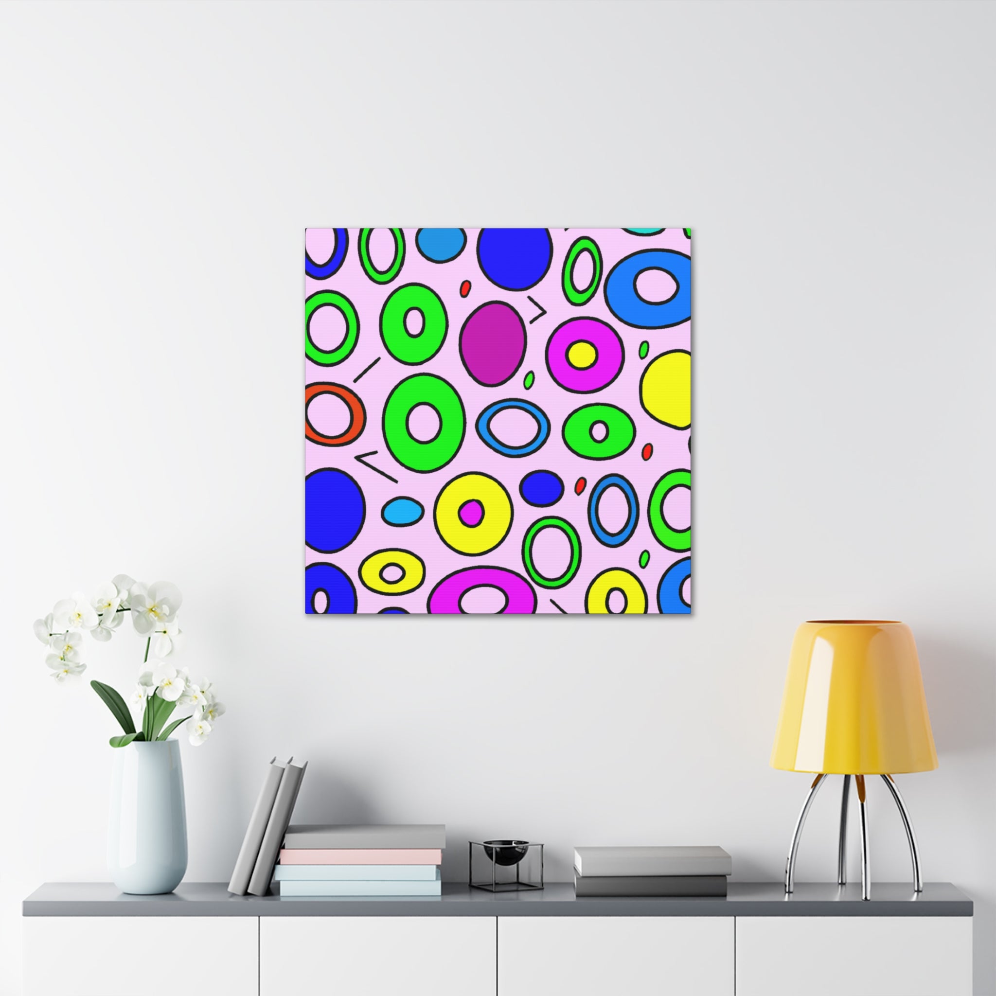 Groovy Kaleidoscope - Canvas