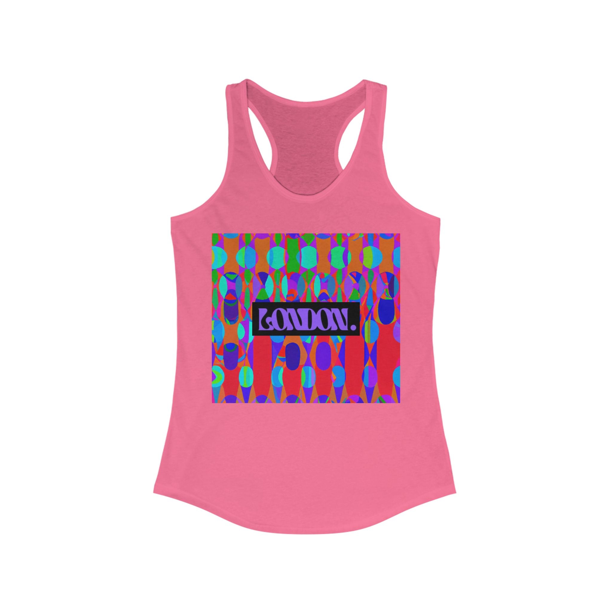 "Groovy Daisy Revival" - Racerback Tank Top
