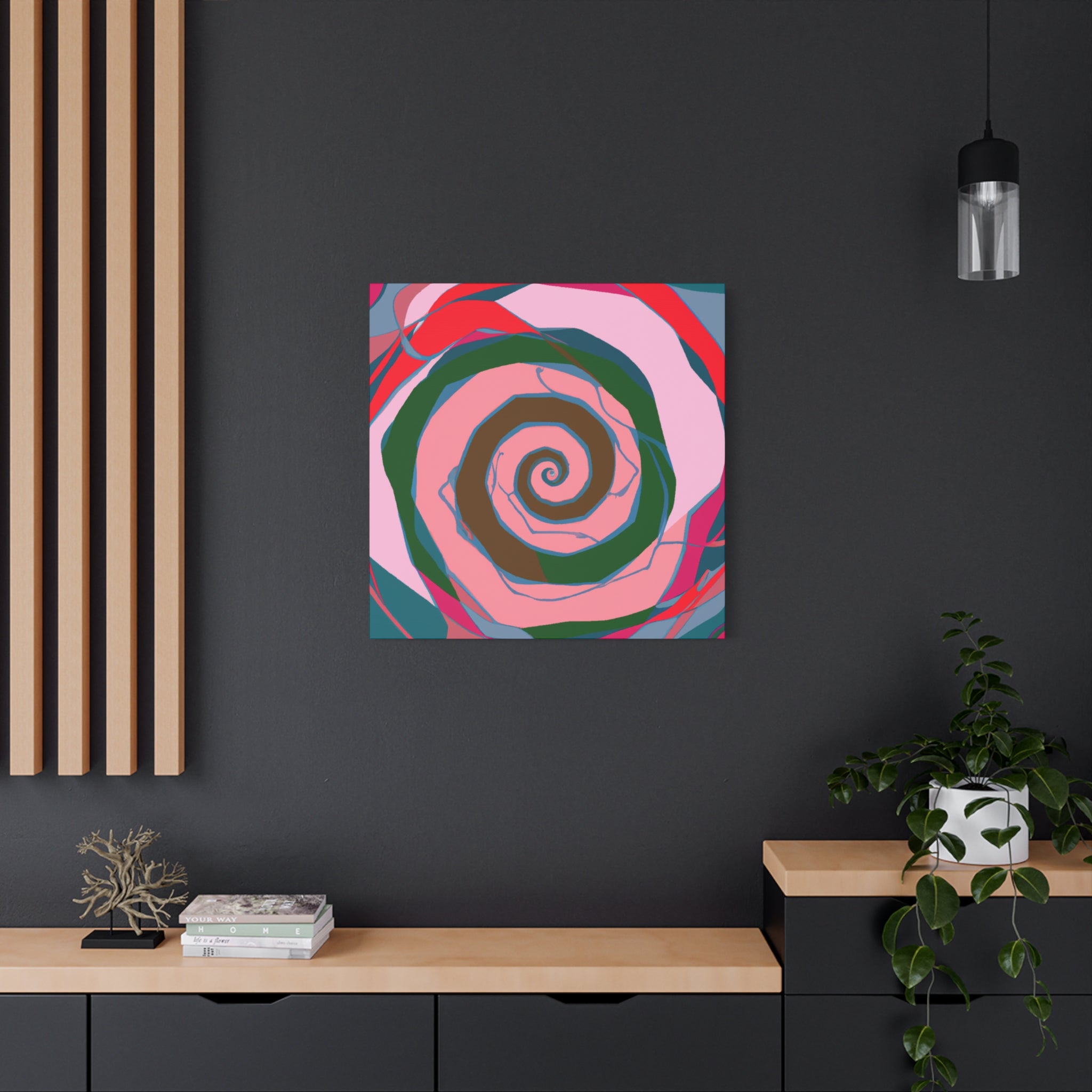 Groovy Kaleidoscope - Canvas