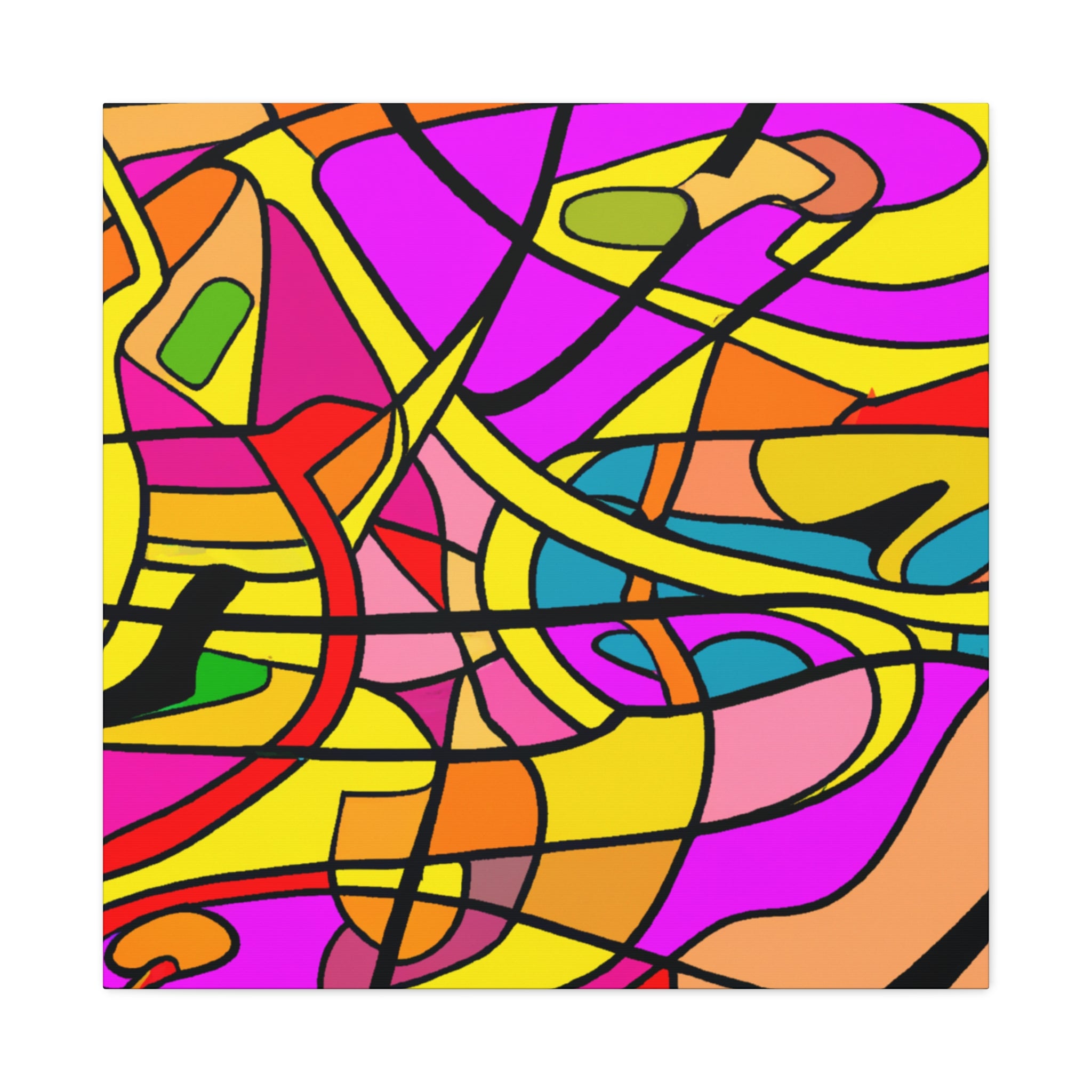 Groovy Kaleidoscope - Canvas