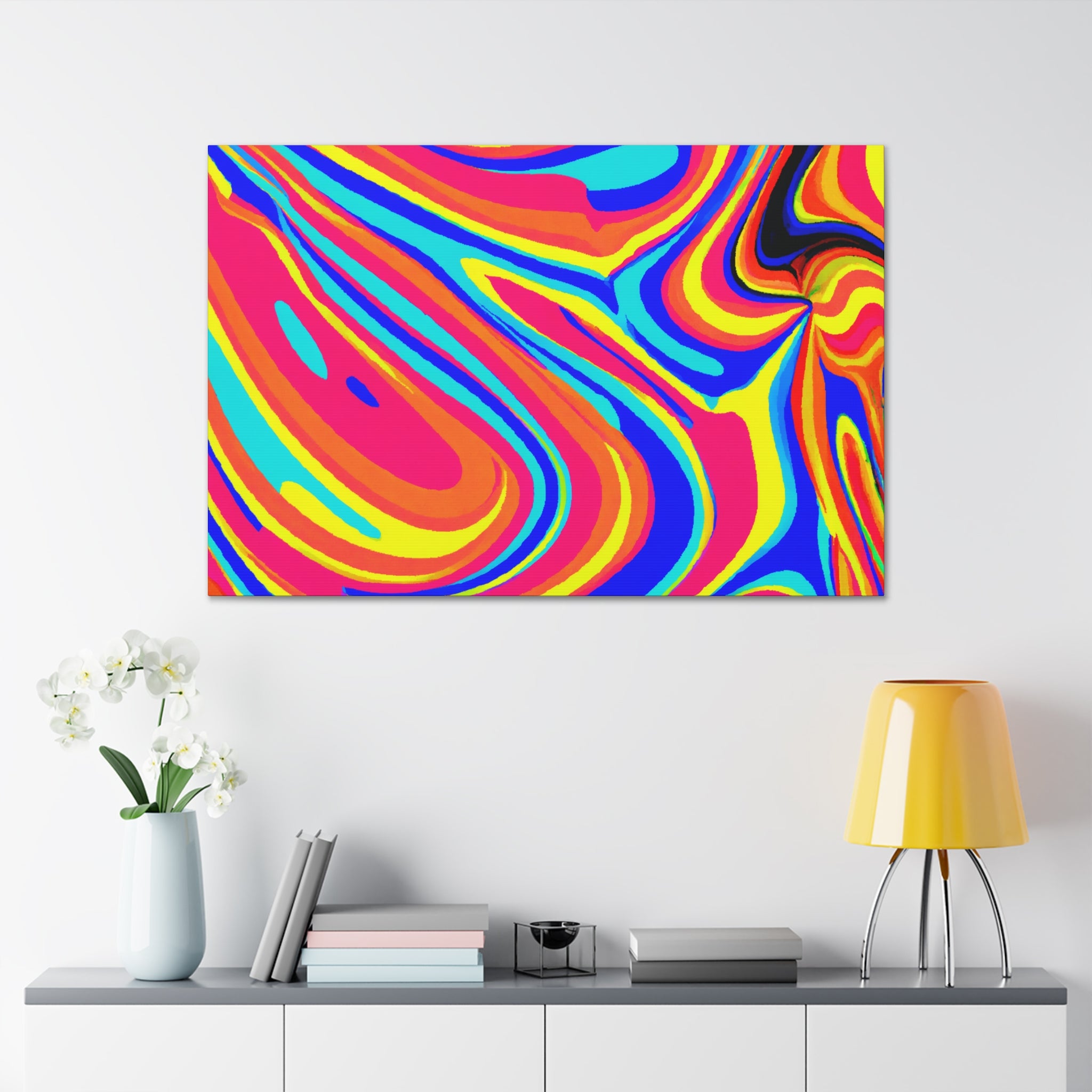 Groovy Kaleidoscope - Canvas