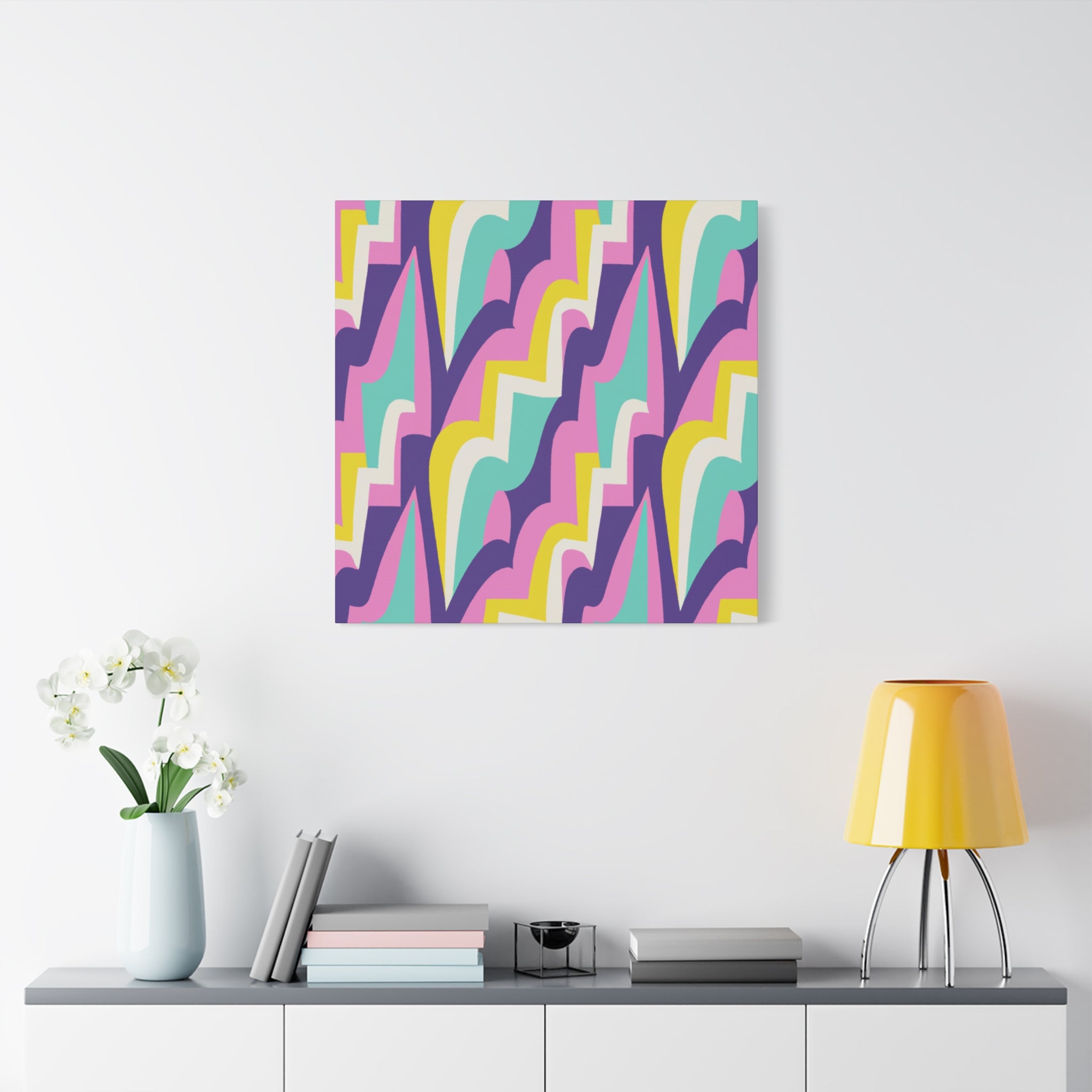 Groovy Kaleidoscope - Canvas