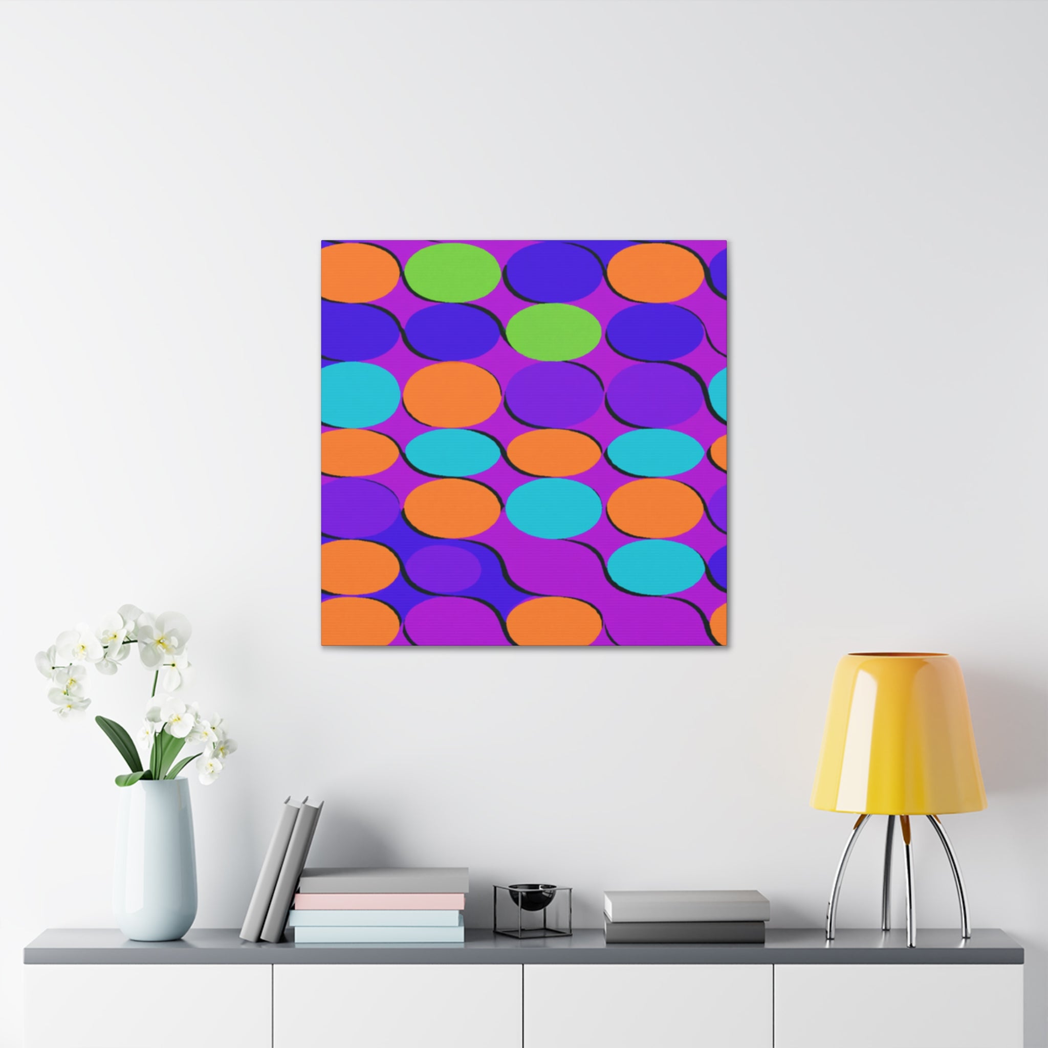 Groovy Kaleidoscope - Canvas