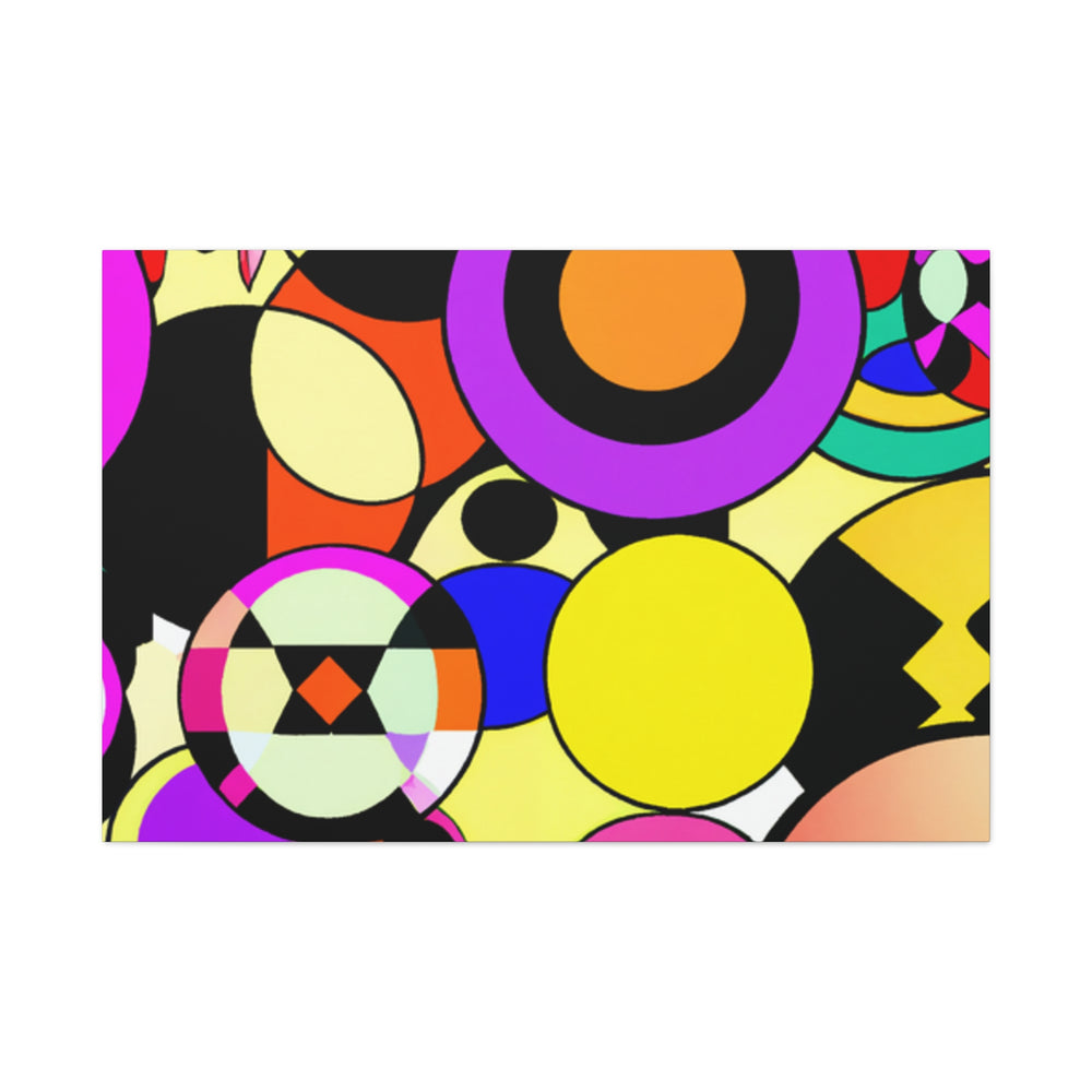 Groovy Kaleidoscope - Canvas