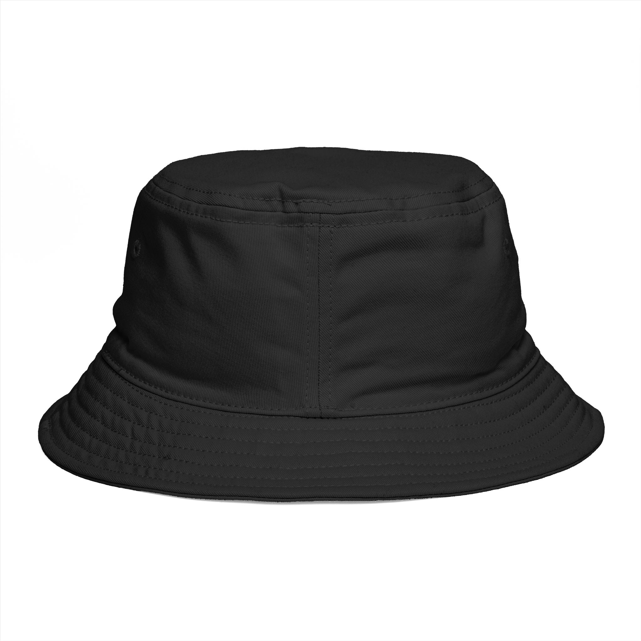 London Purple Logo Bucket Hat — Retro Streetwear Travel Cap