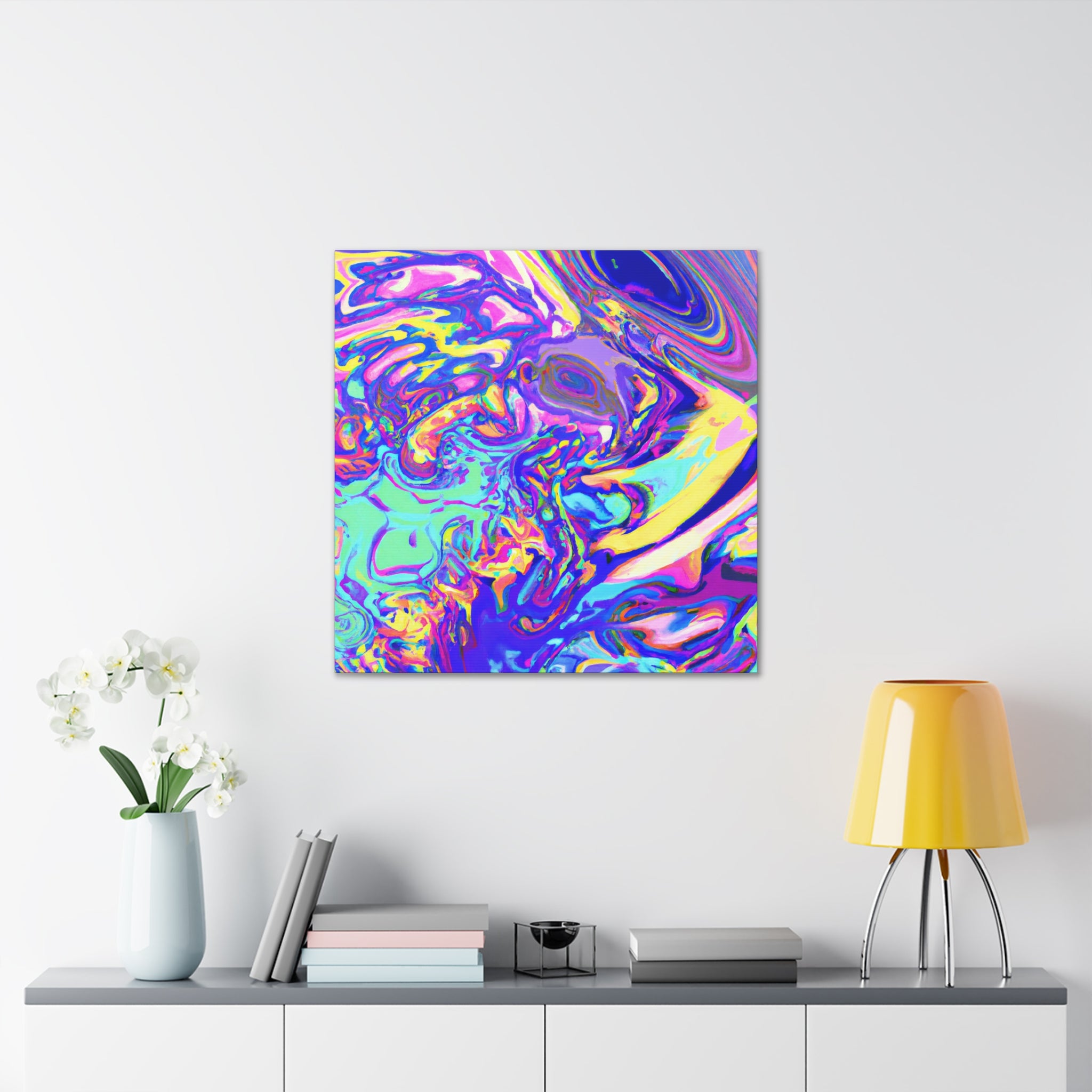 Groovy Kaleidoscope - Canvas