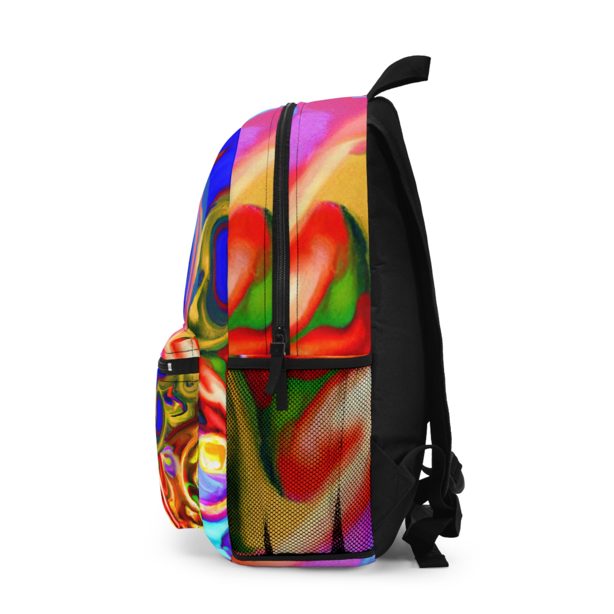 "Groovy Doodles by Jasper Kaleidoscope" - Backpack