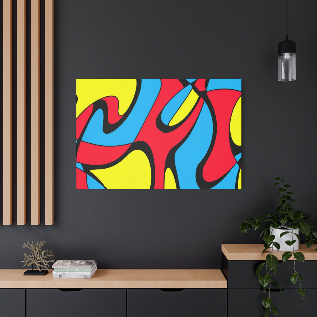 "Rockin Rizzzie" - Canvas
