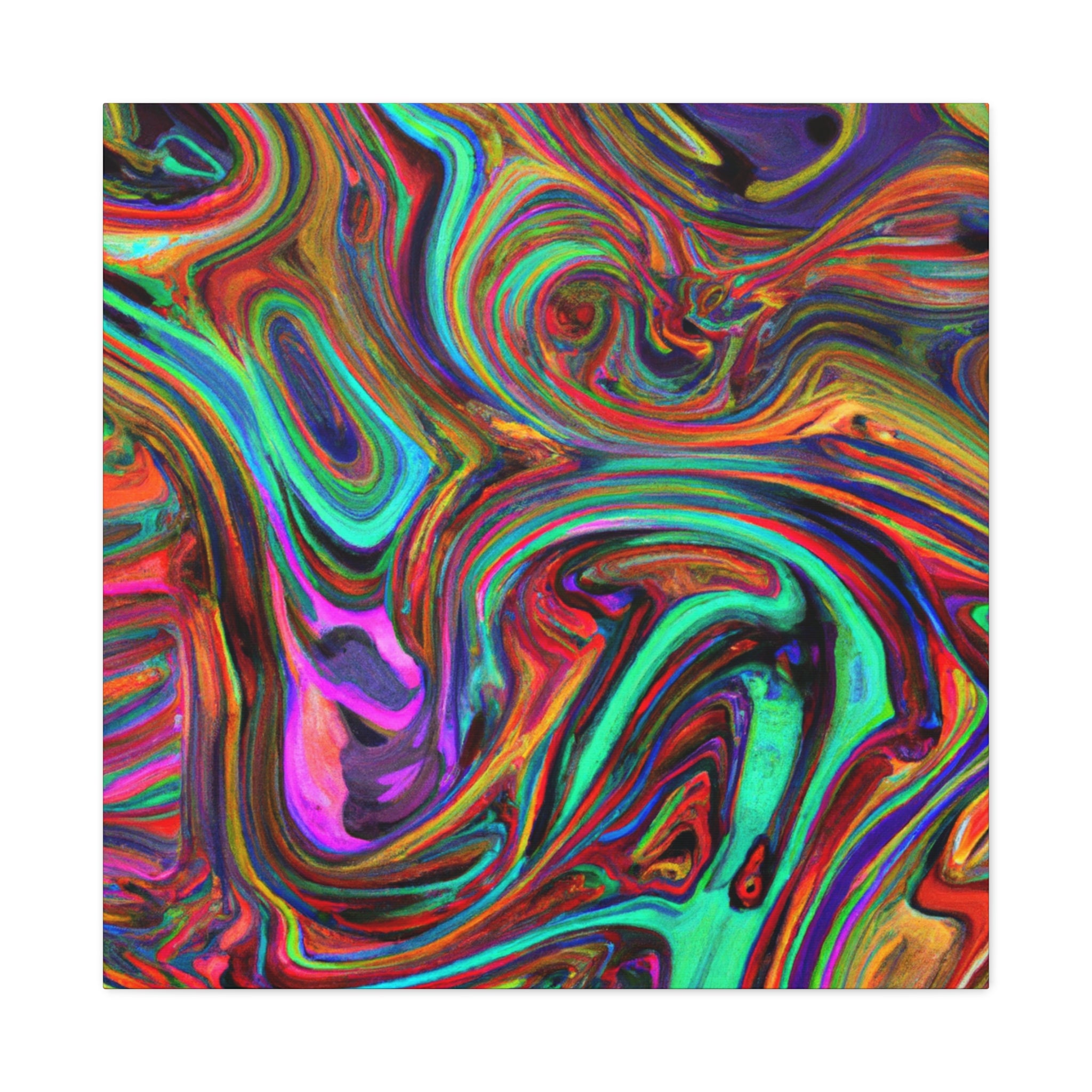 Groovy Spectrum - Canvas