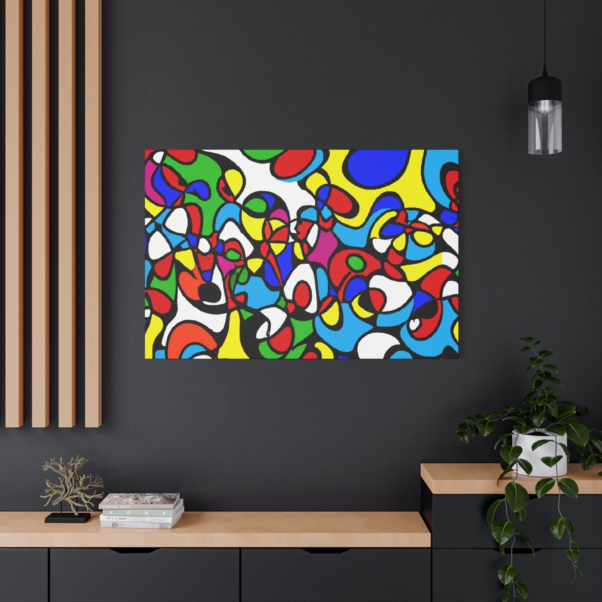 Groovy Kaleidoscope - Canvas