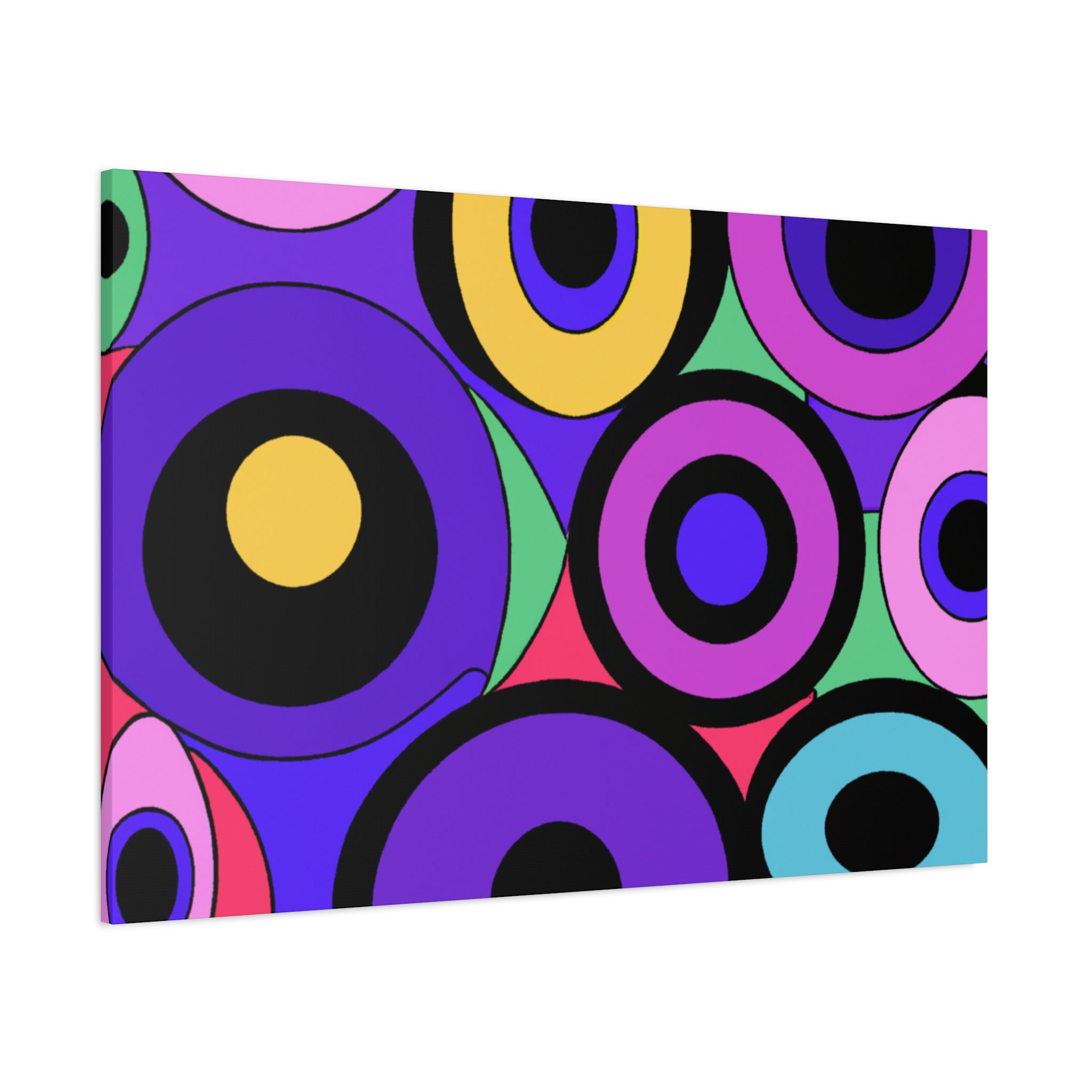 Groovy Kaleidoscope - Canvas