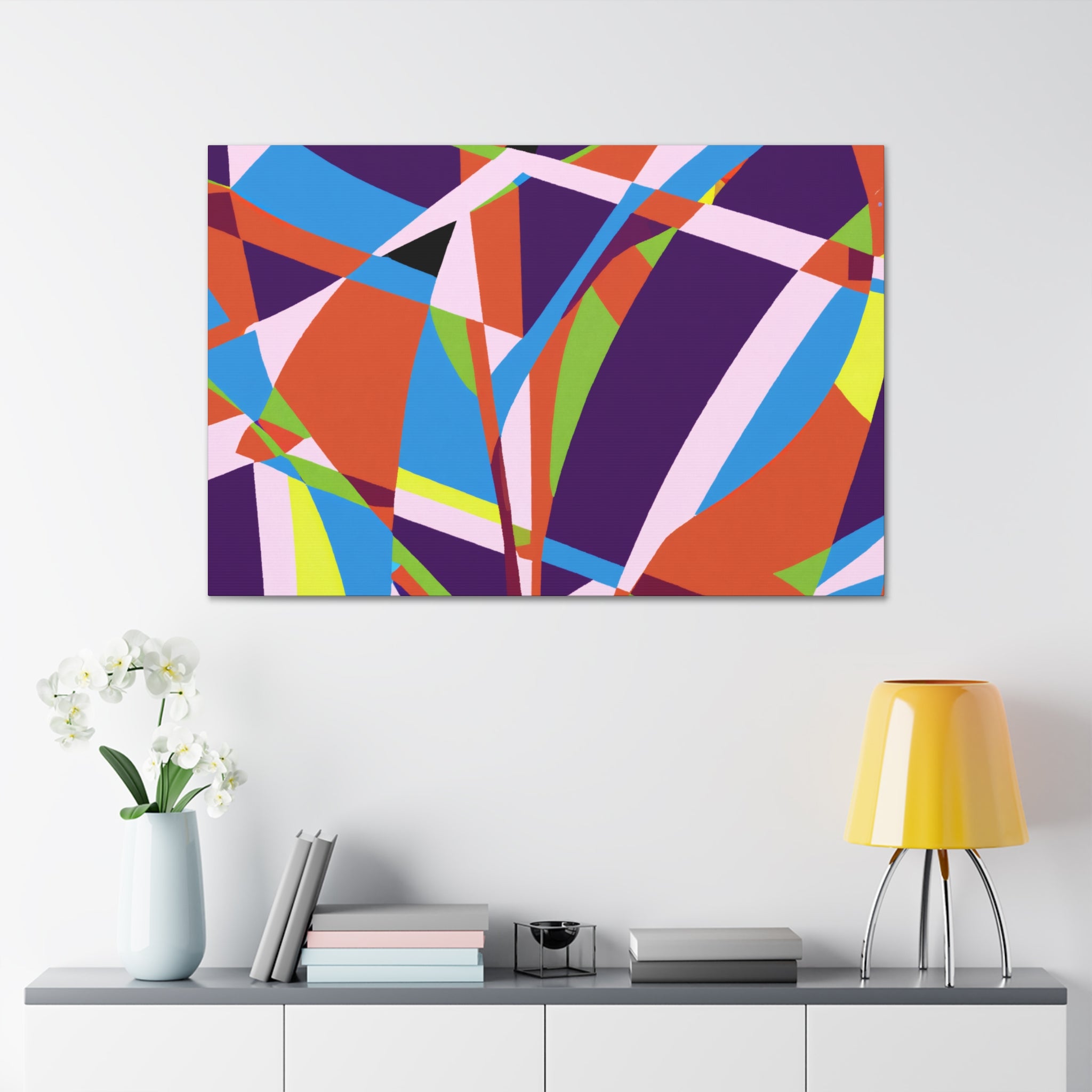 Groovy Kaleidoscope - Canvas