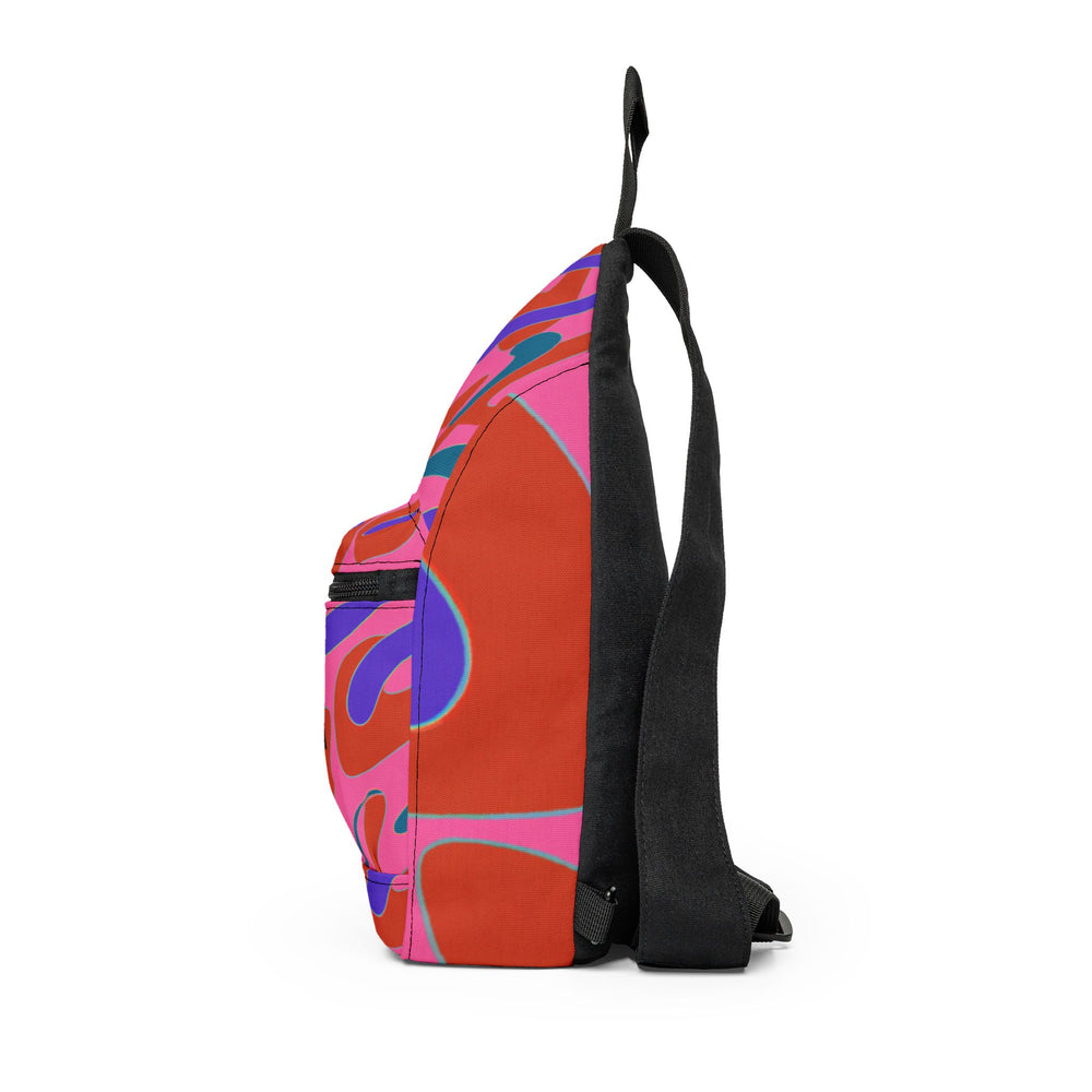 "Pixel Prisms" - Sling Bag