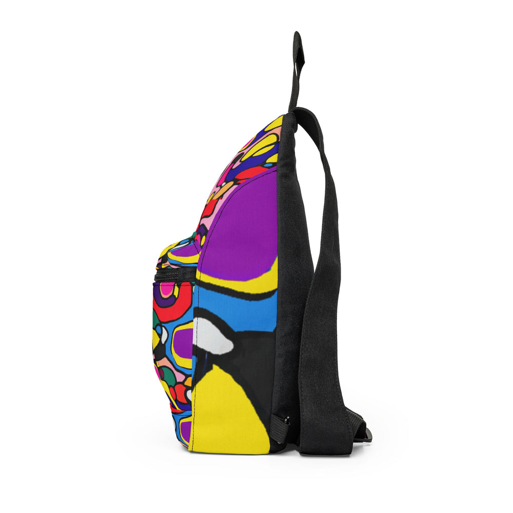 "Groovy Verve Colorama" - Sling Bag