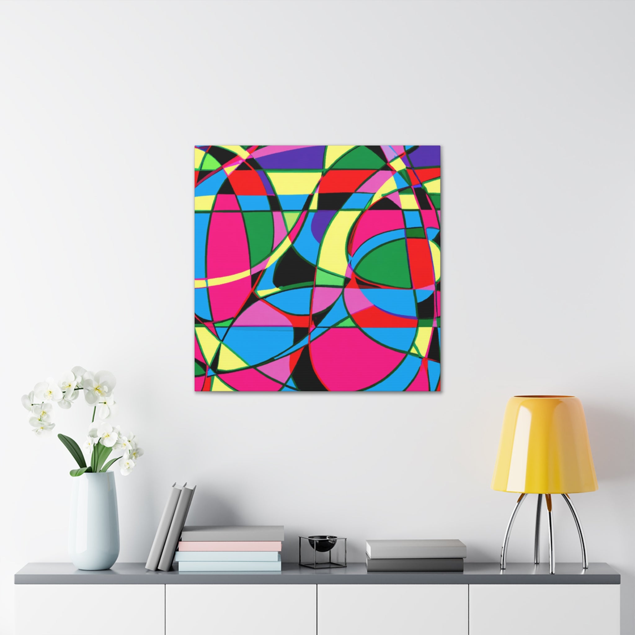 Groovy Kaleidoscope - Canvas