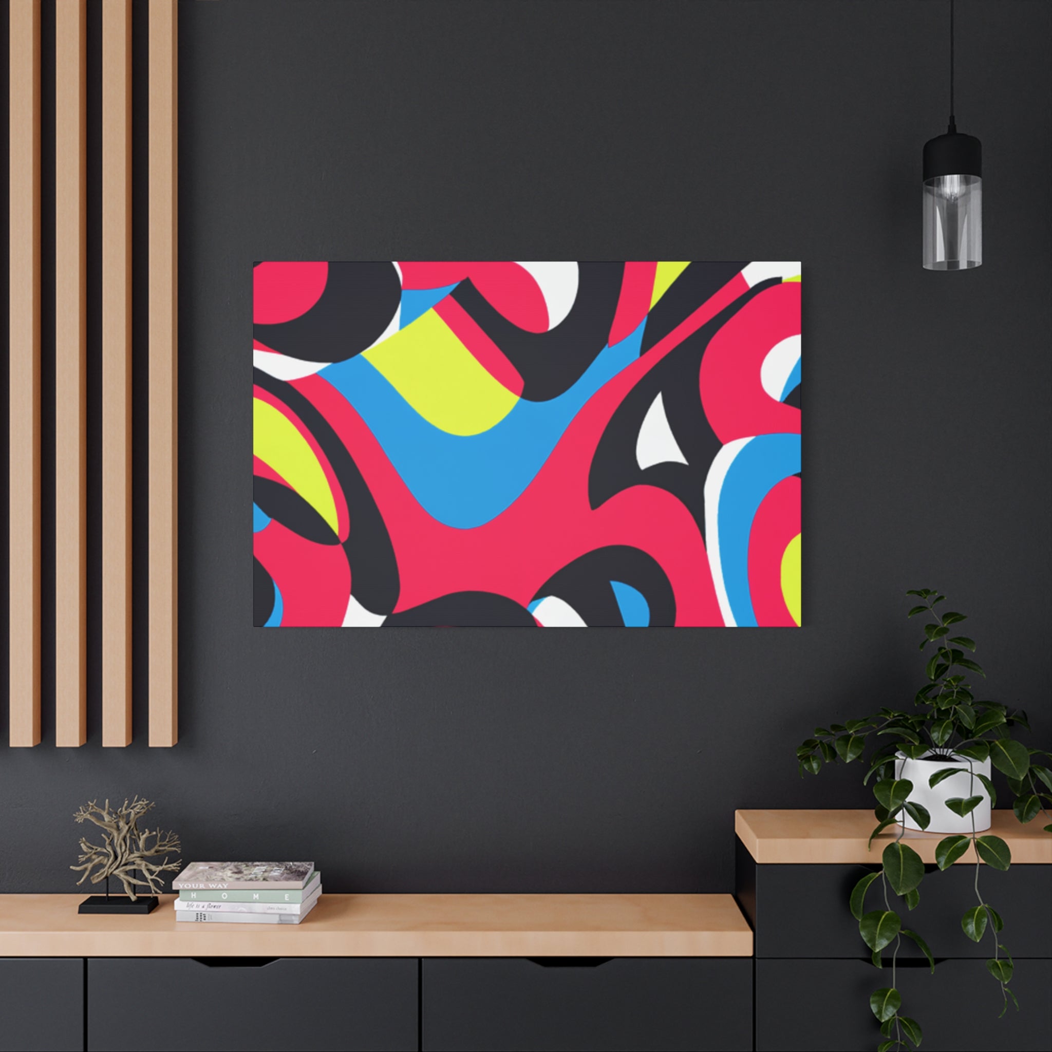 Groovy Kaleidoscope - Canvas