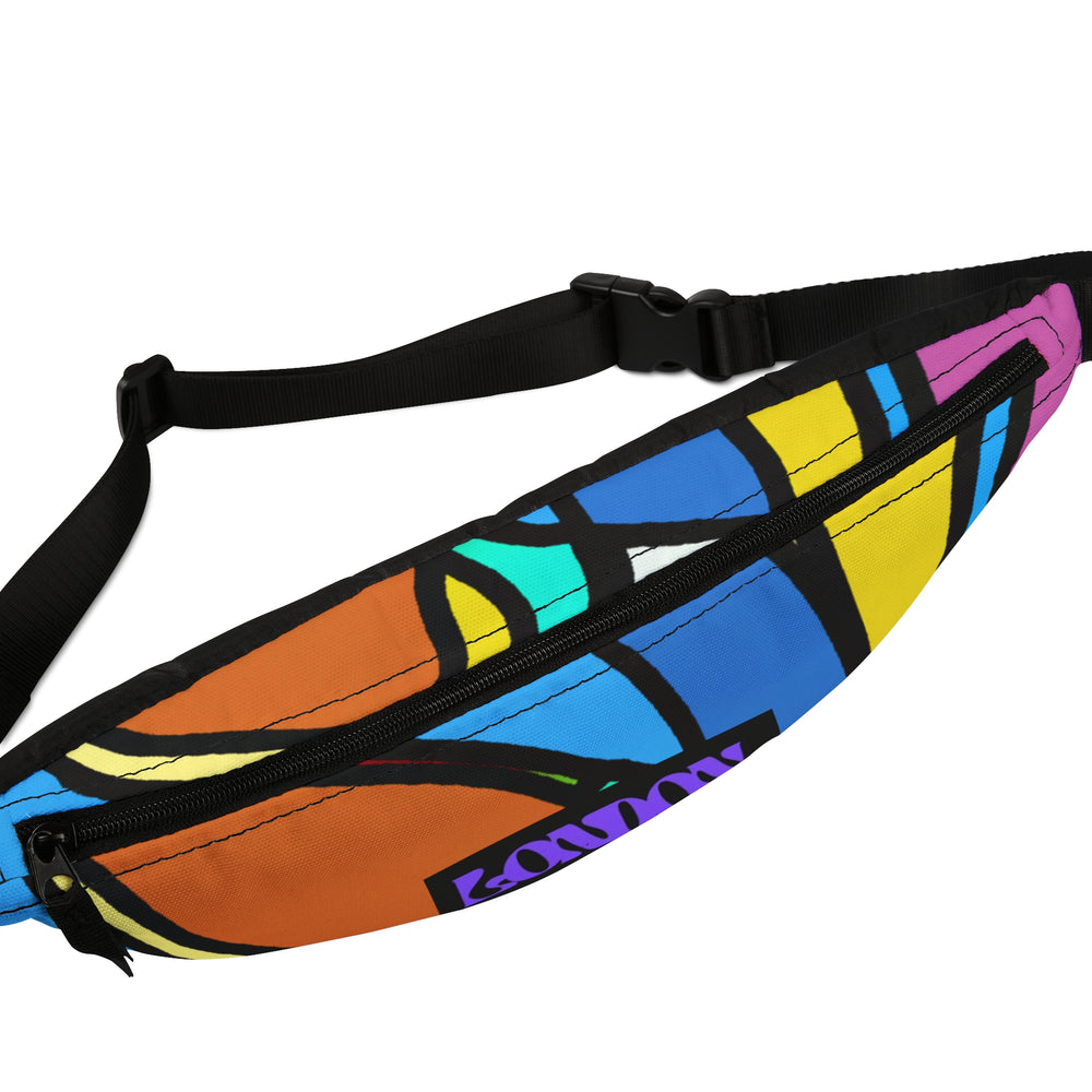 "Groovy Vortex Mirage" - Fanny Pack