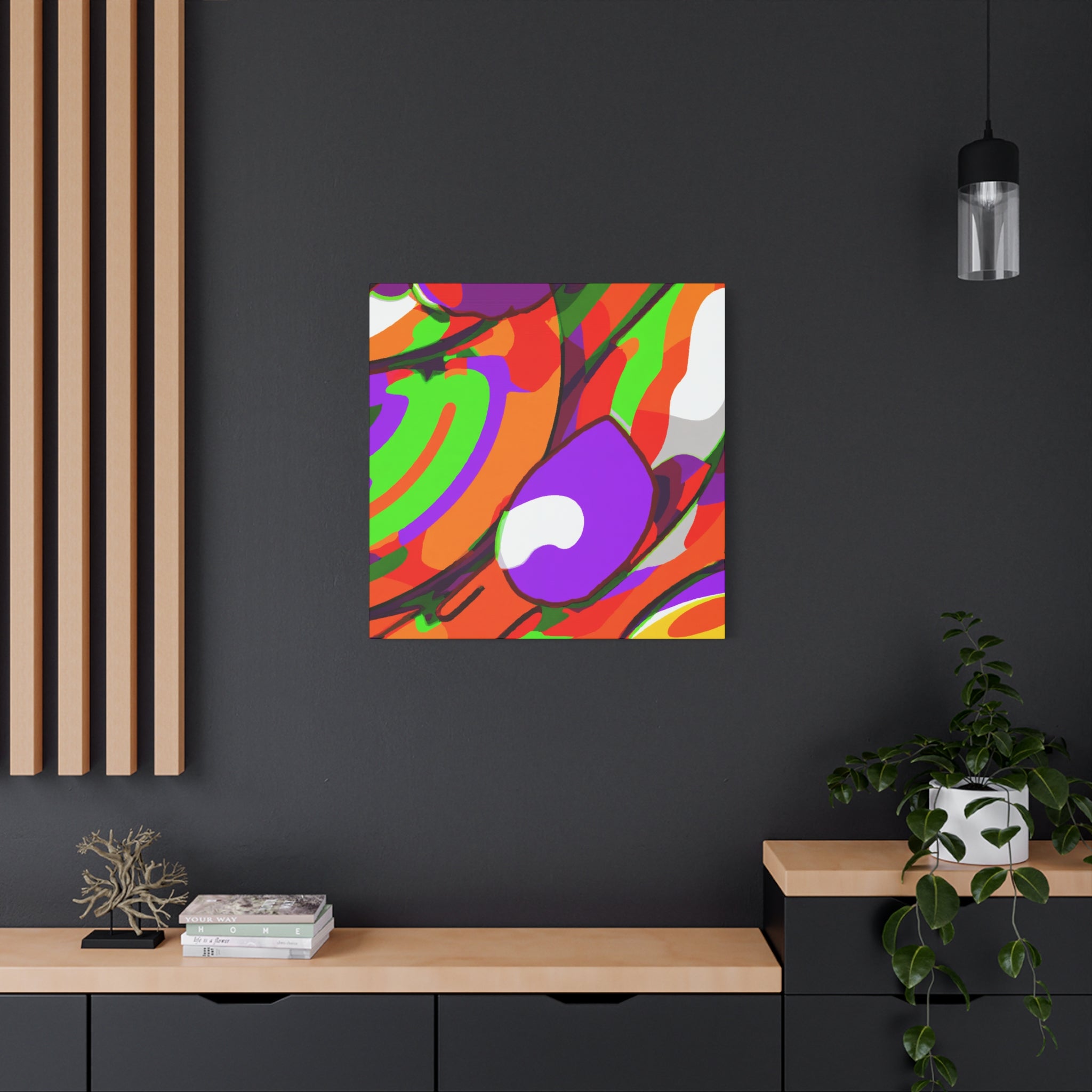 Groovy Whirlwind - Canvas