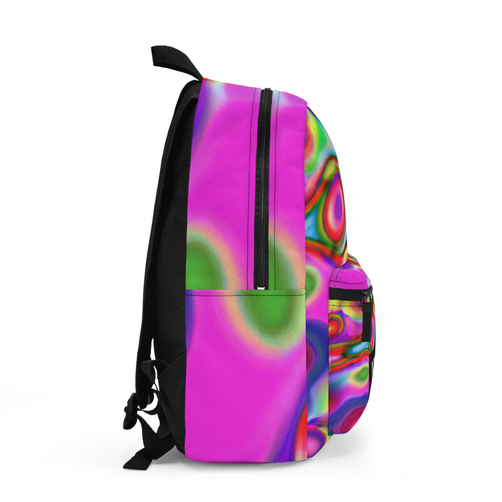 "Groovy Delights: Vintage Pop Art & Psychedelia" - Backpack