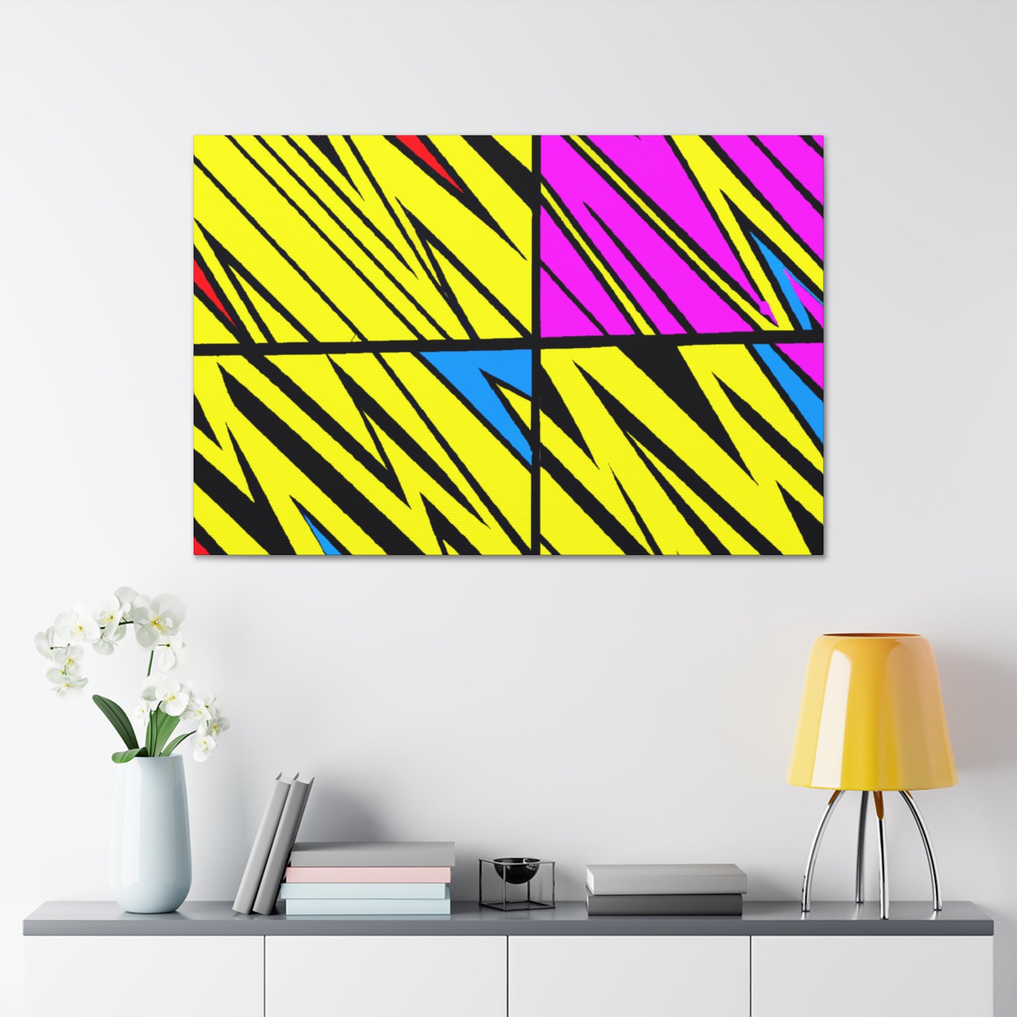 Groovy Kaleidoscope - Canvas