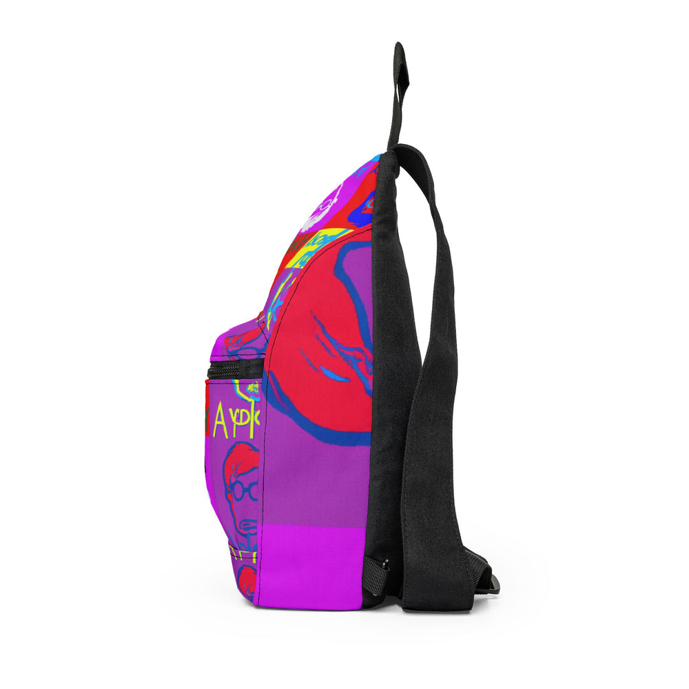 "Groovy Geometrics by Mellow Meadows" - Sling Bag
