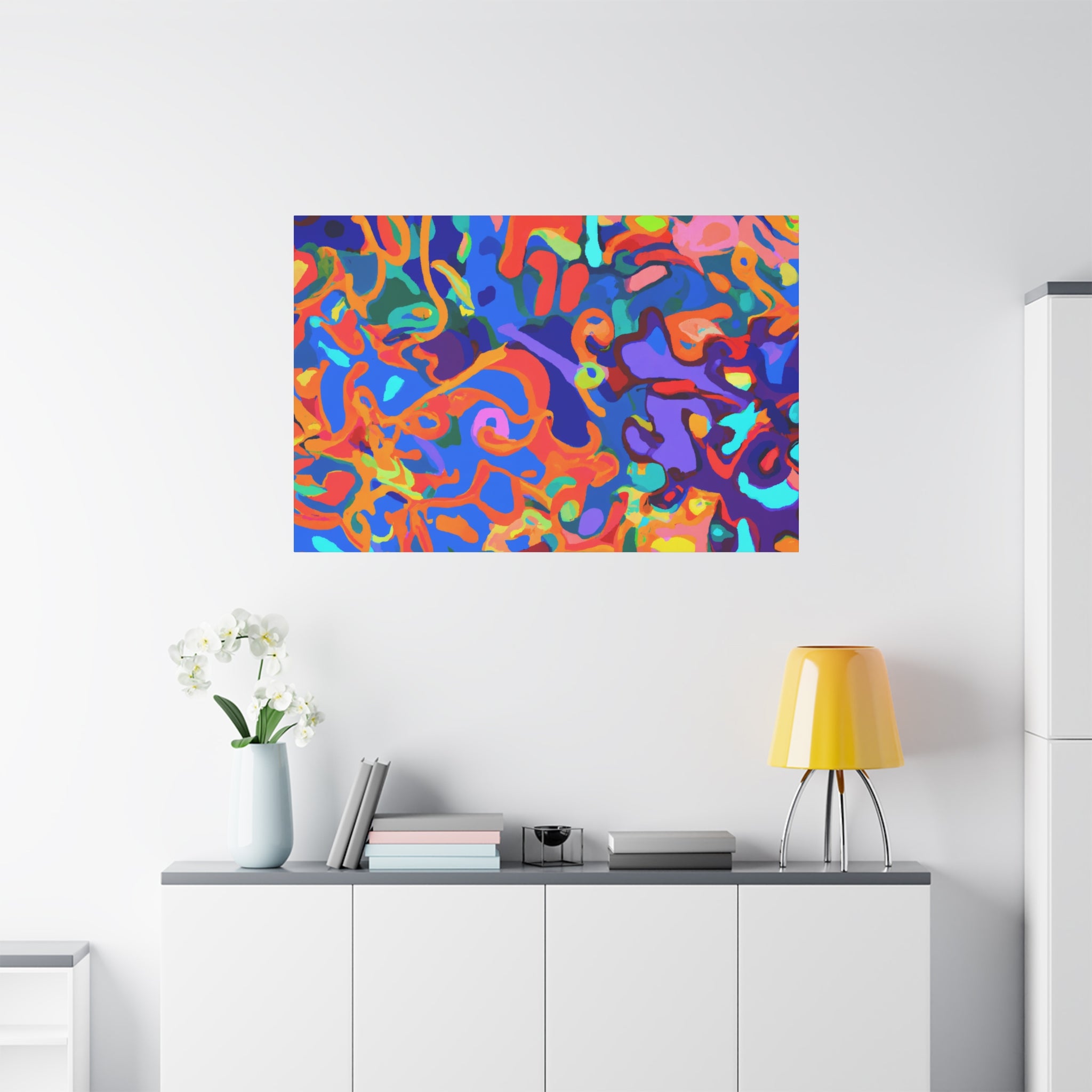 Groovy Aurora - Canvas