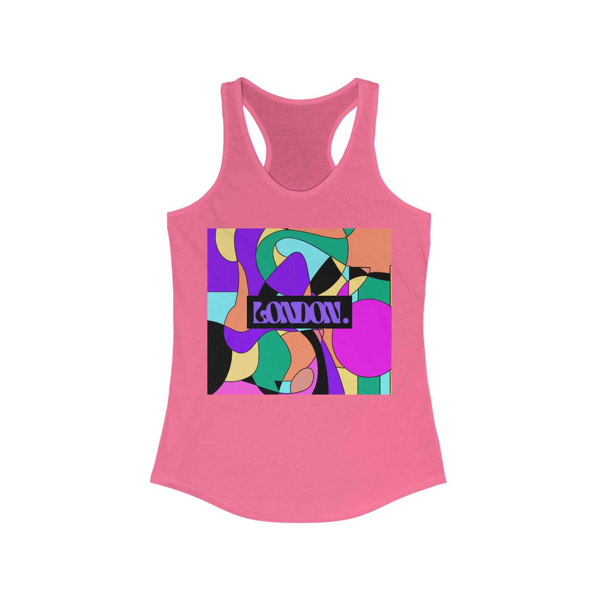 "Marvin Starburst Pop & Dazzle Emporium" - Racerback Tank Top