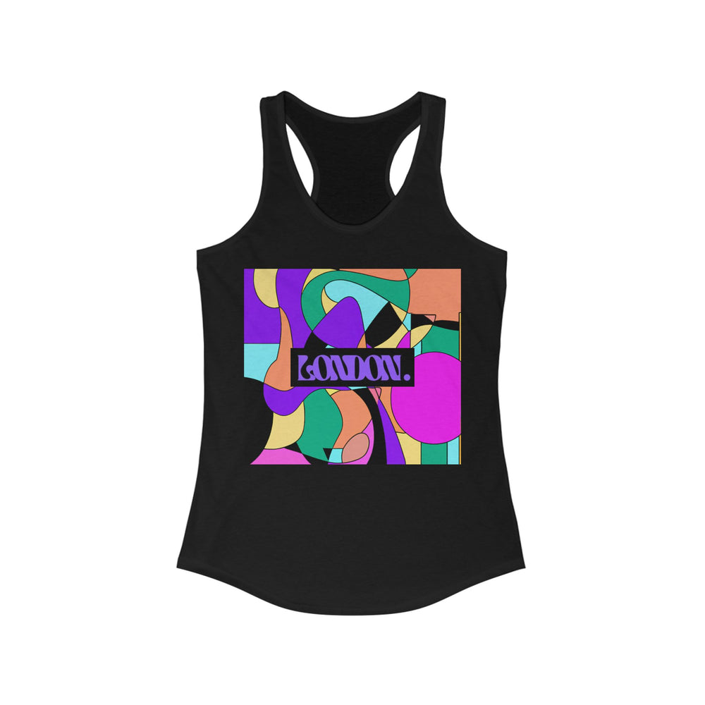 "Marvin Starburst Pop & Dazzle Emporium" - Racerback Tank Top