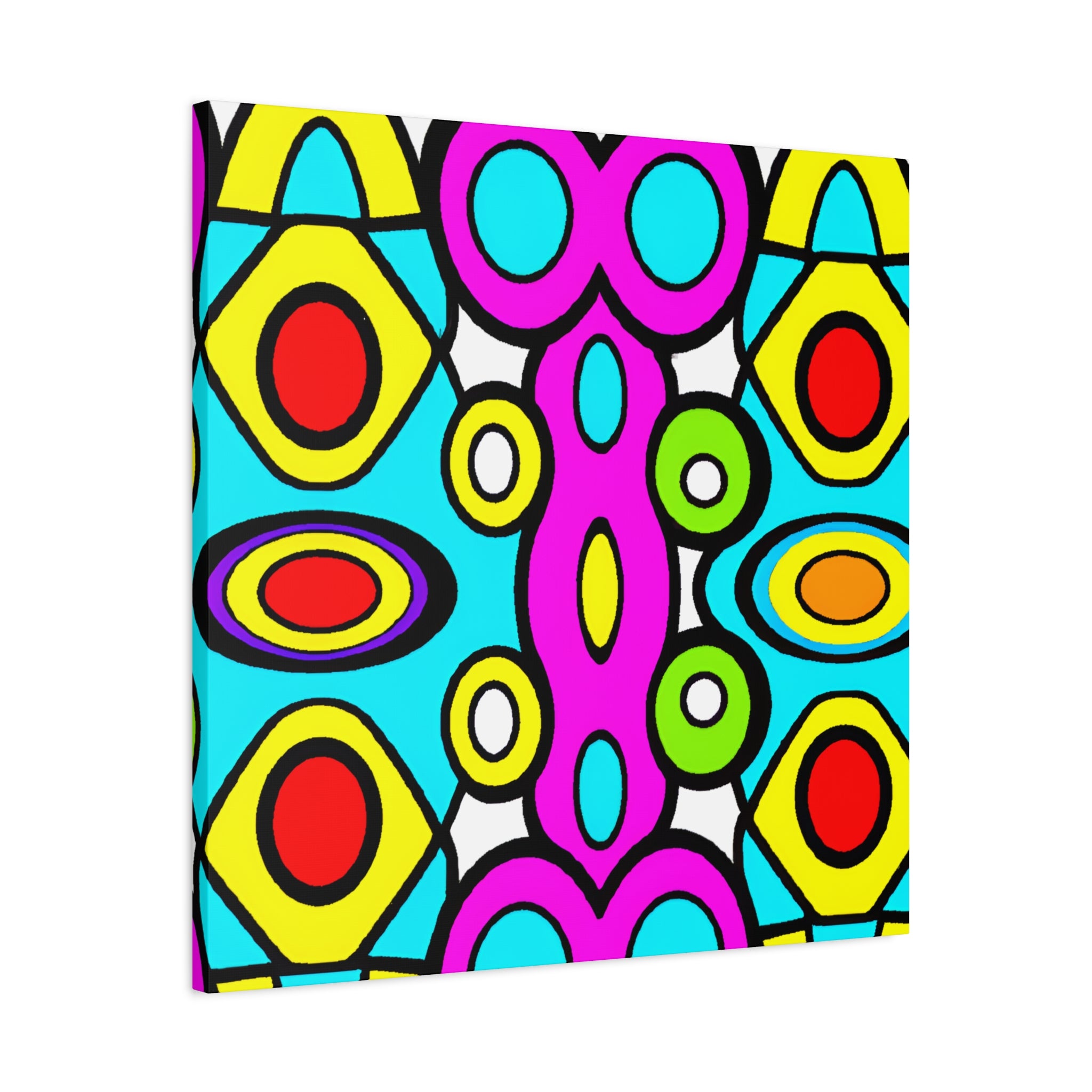 Groovy Kaleidoscope - Canvas