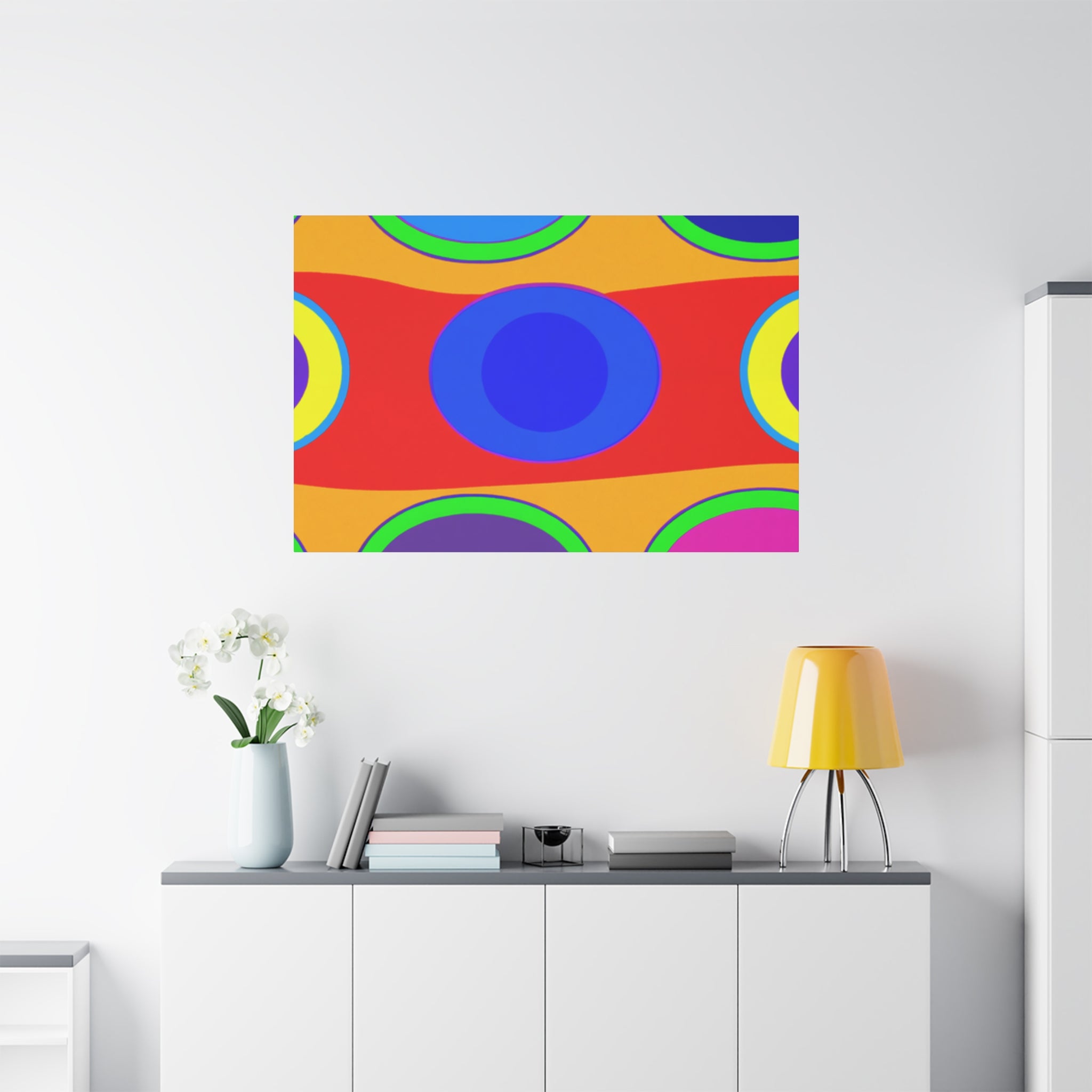 Groovy Nebula - Canvas
