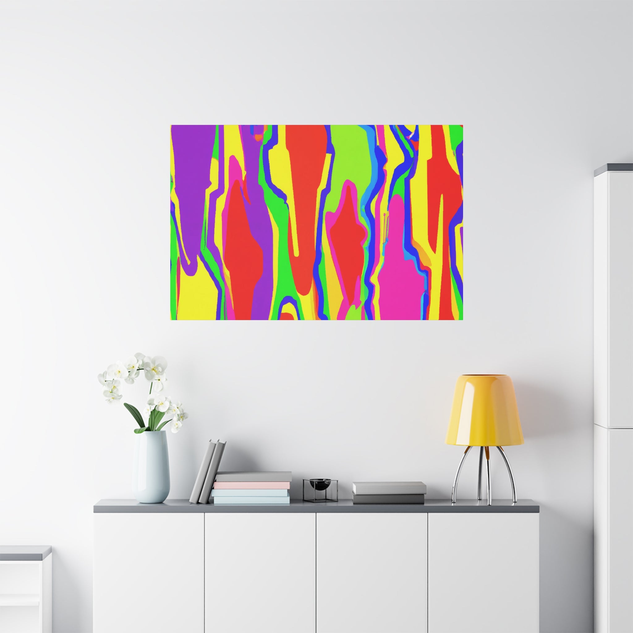 Groovy Kaleidoscope - Canvas