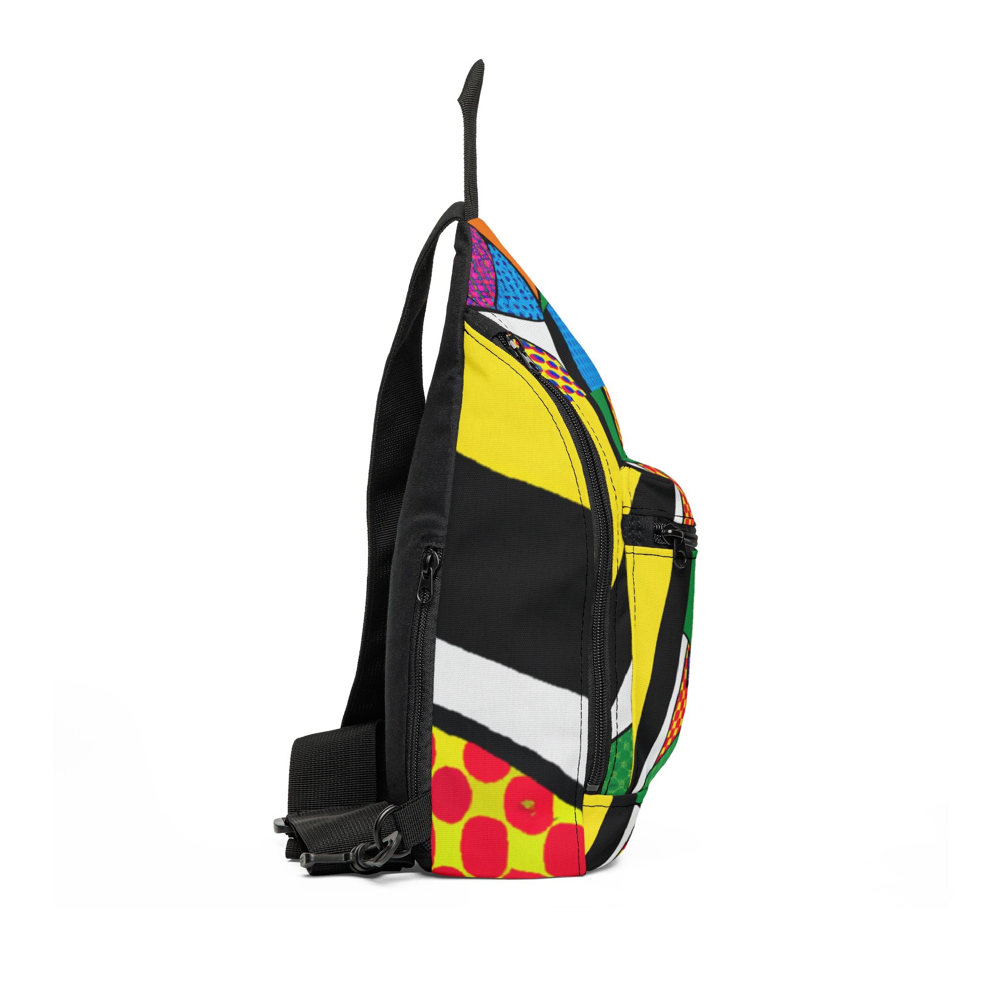 "Groovy Delights by Jasper Nebula" - Sling Bag