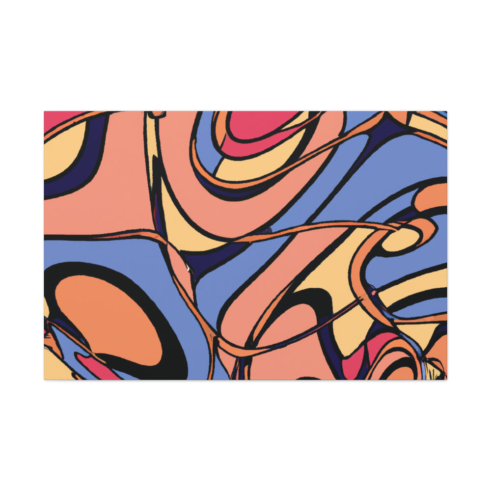 Groovy Kaleidoscope - Canvas