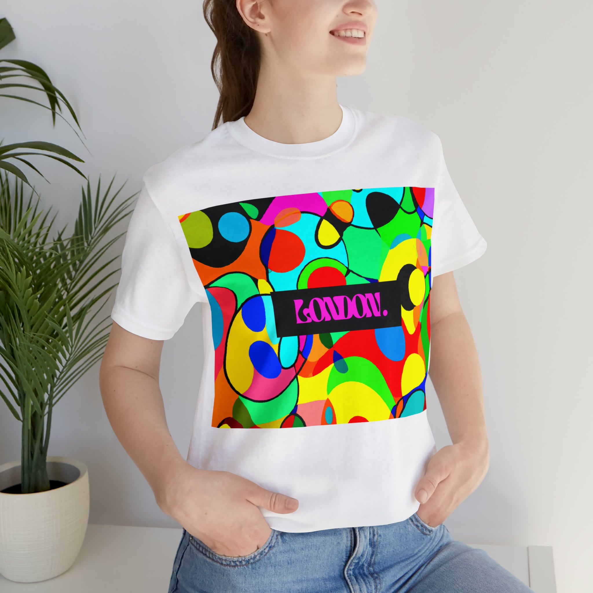 Rainbow Daisies - Tee