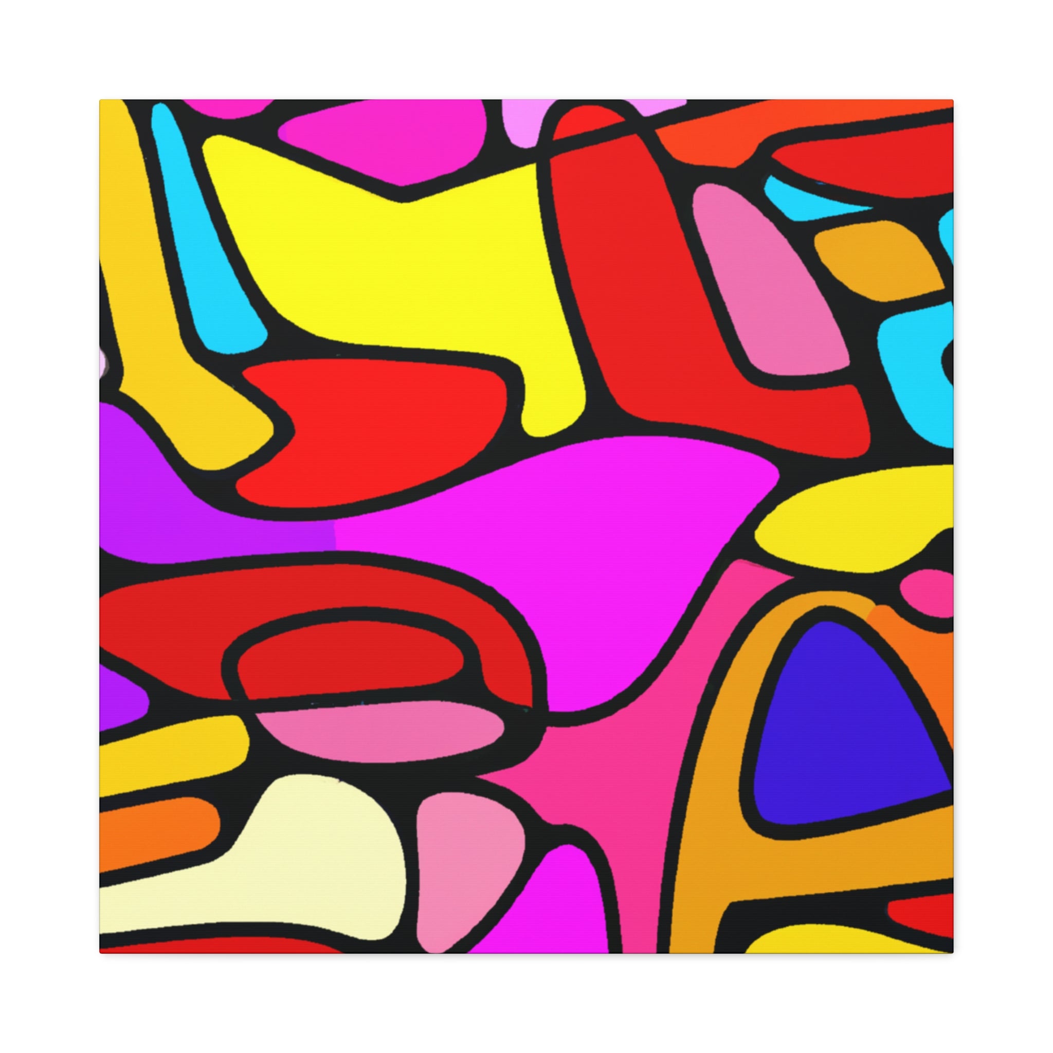 Groovy Kaleidoscope - Canvas