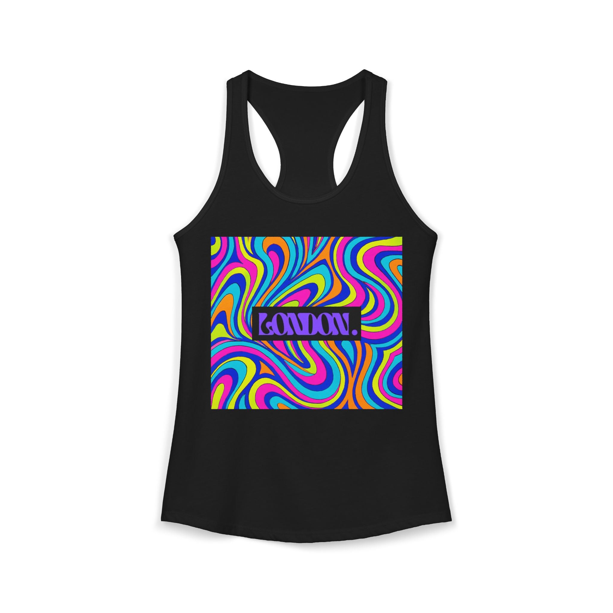 "Jasper Kaledioscope" - Racerback Tank Top
