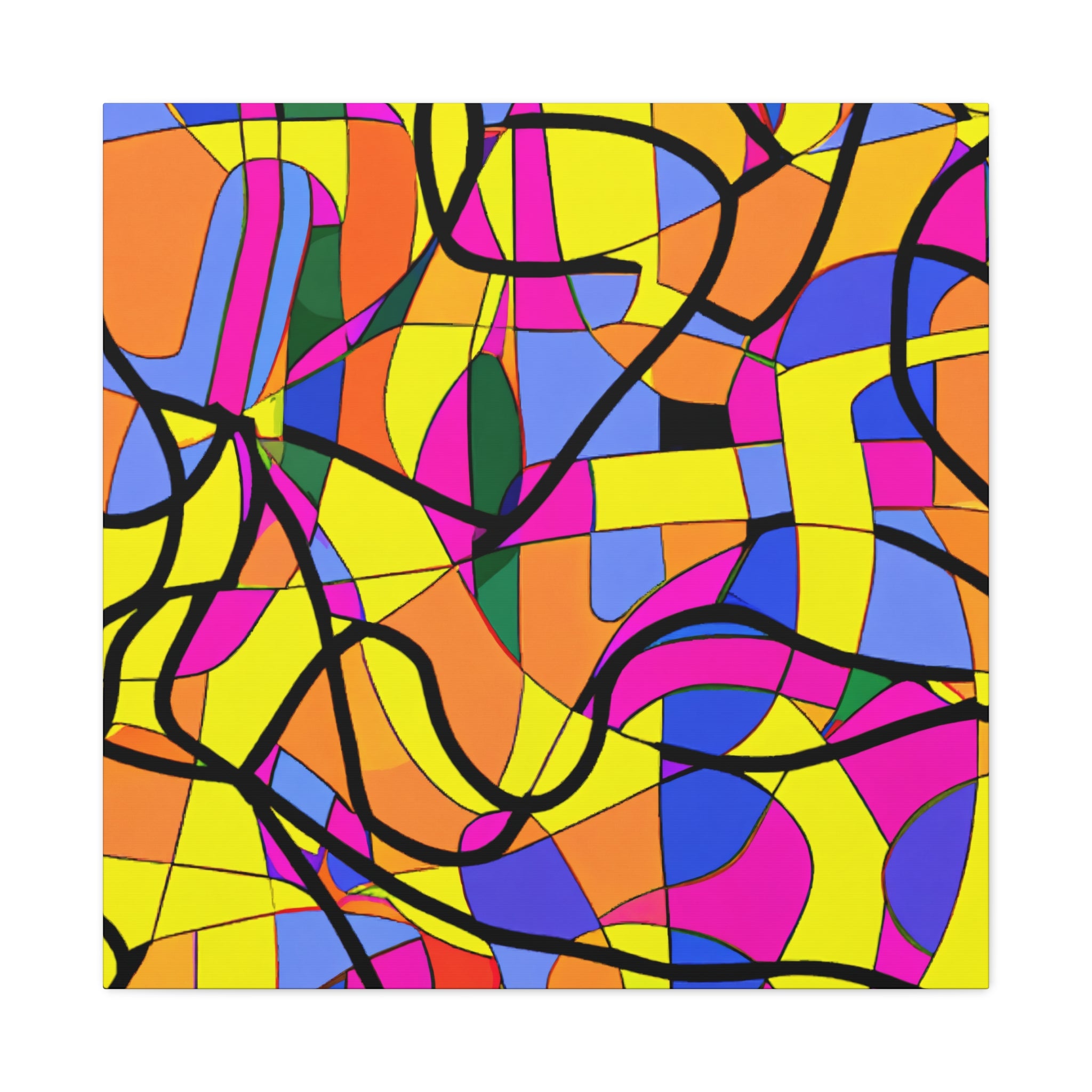 Groovy Kaleidoscope - Canvas
