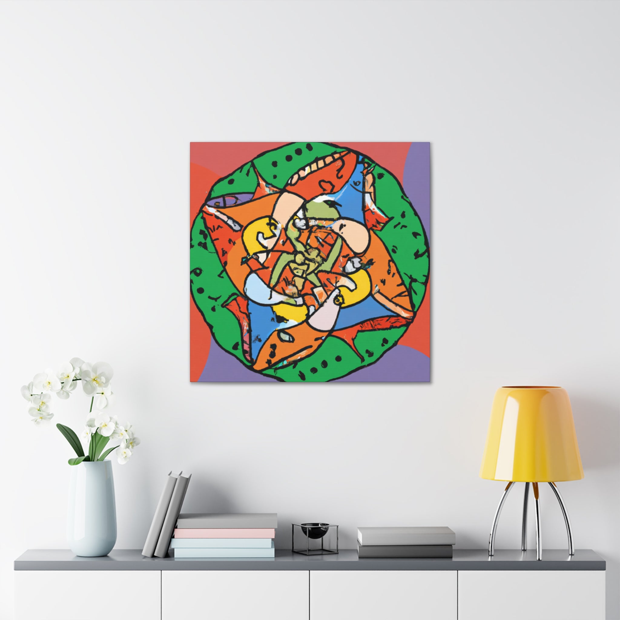 Disco Daisy - Canvas