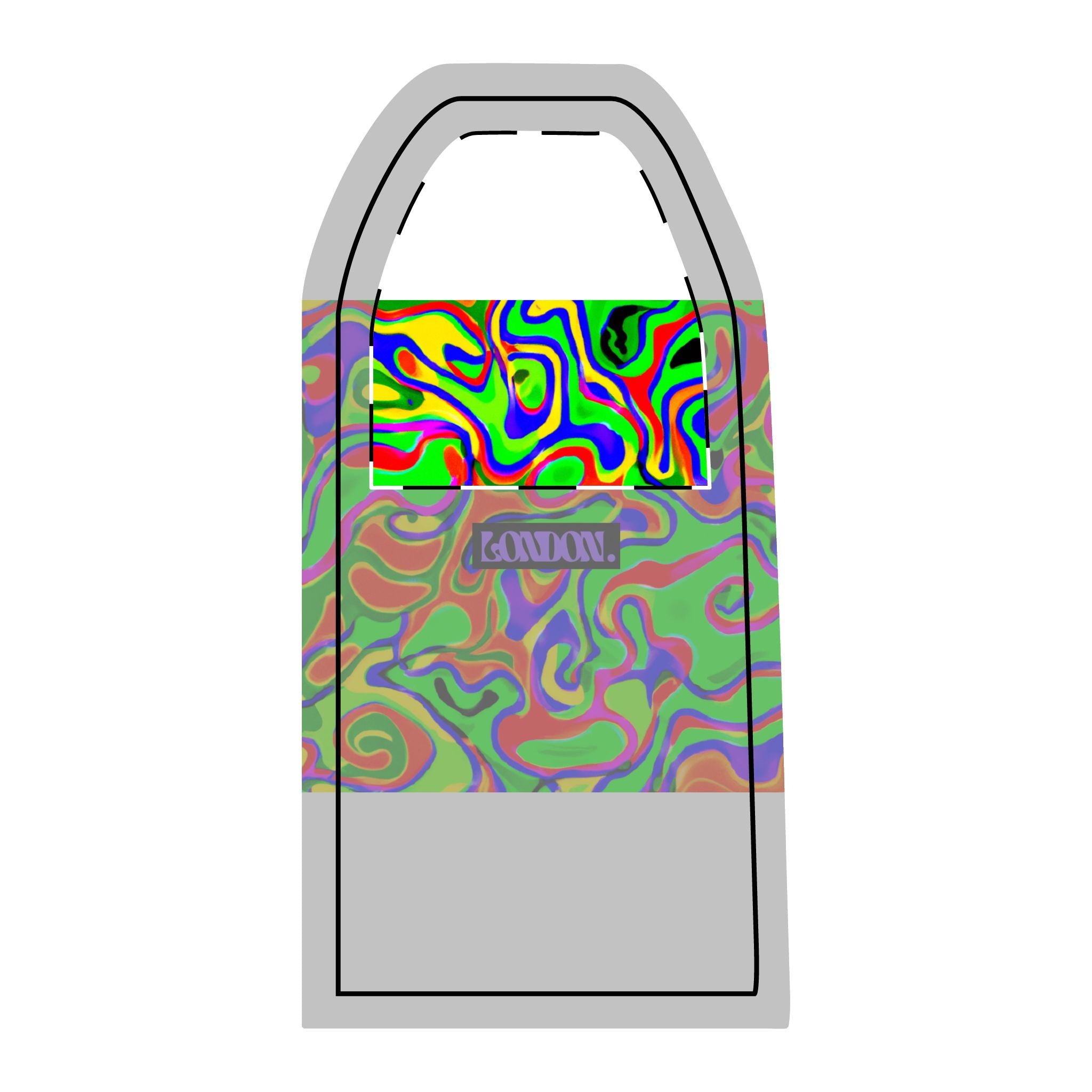 "Groovy Dandelion Delights" - Sling Bag