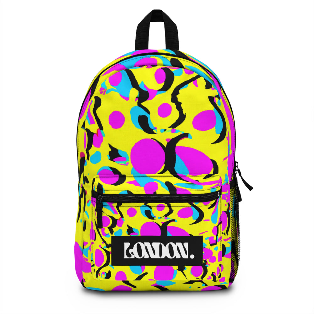 "Groovy Delights by Jazzy Stardust" - Backpack