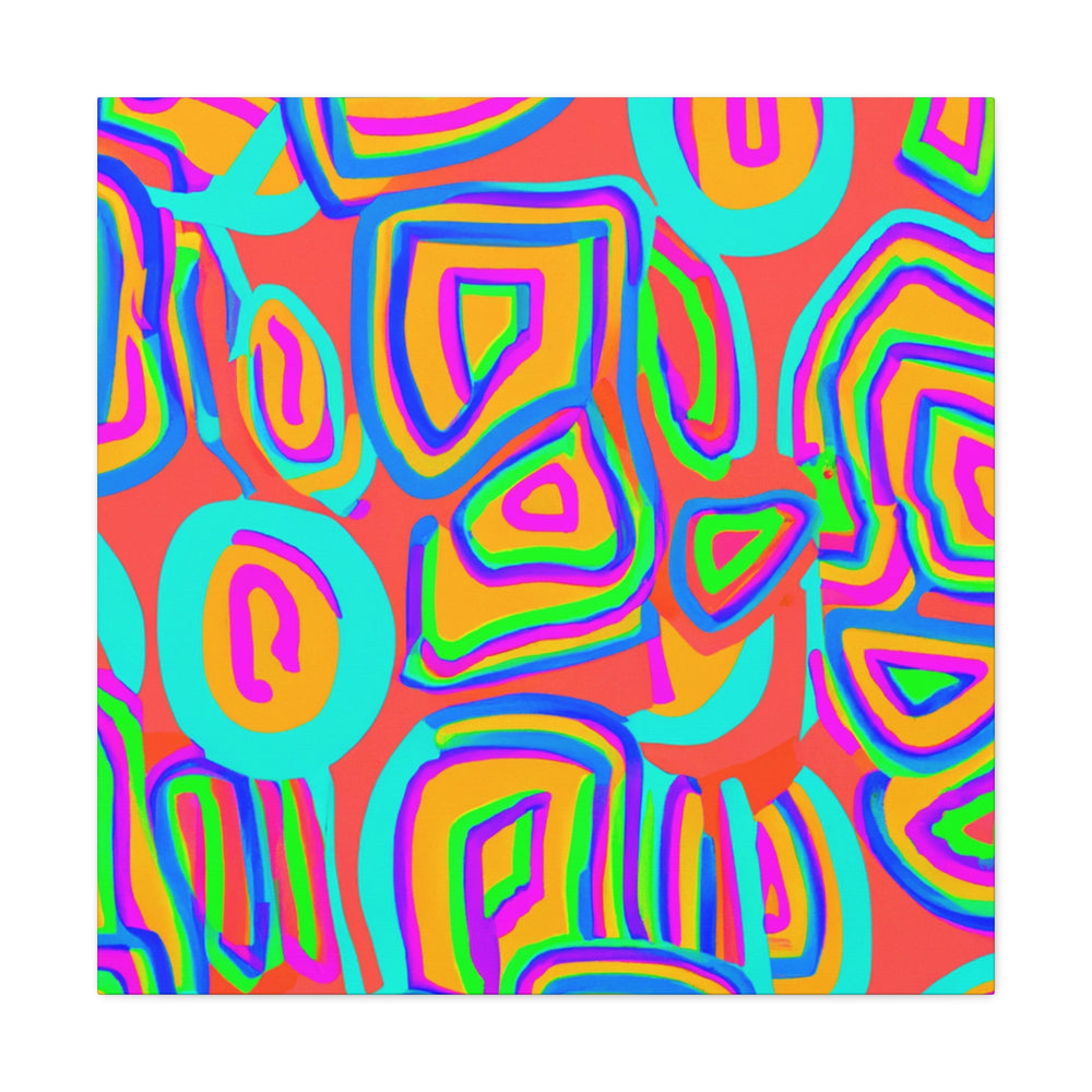 Groovy Kaleidoscope - Canvas