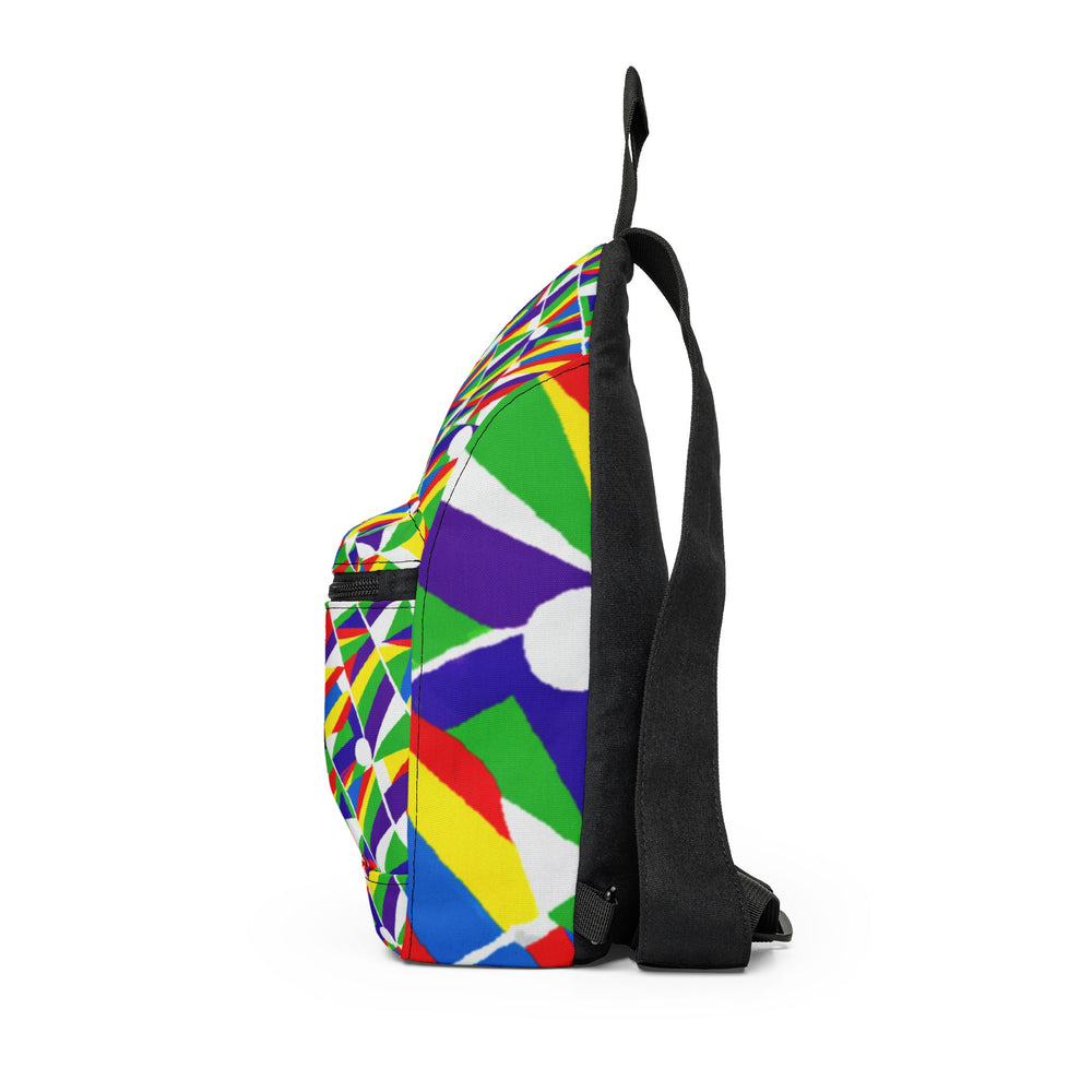 "Electric Velvet Starlight" - Sling Bag
