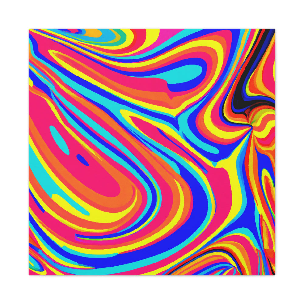 Groovy Kaleidoscope - Canvas